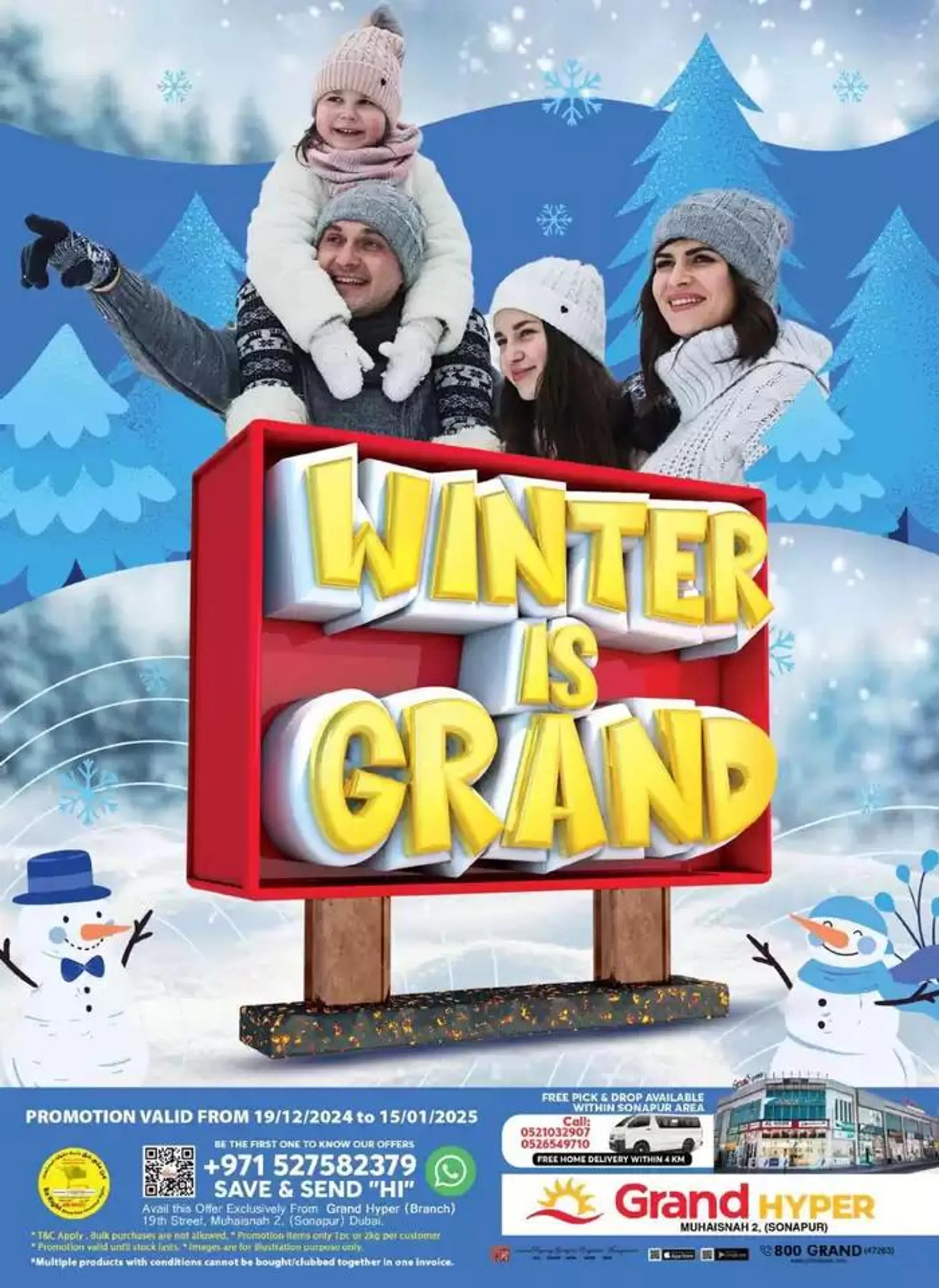 Winter Is Grand - Grand Hyper Muhaisnah - 1