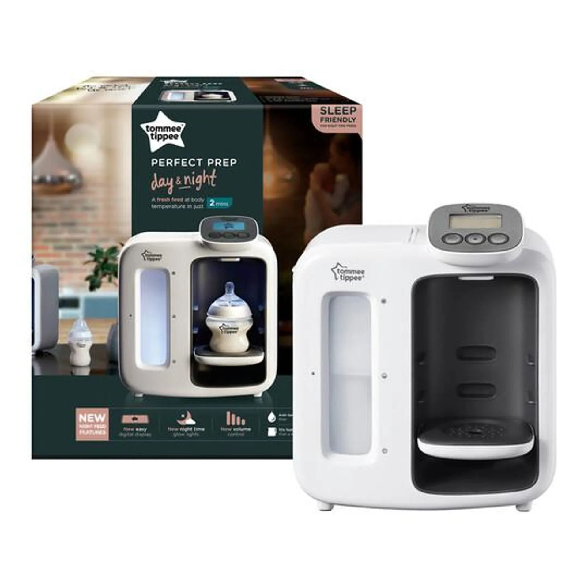 Tommee Tippee Perfect Prep Day & Night - White