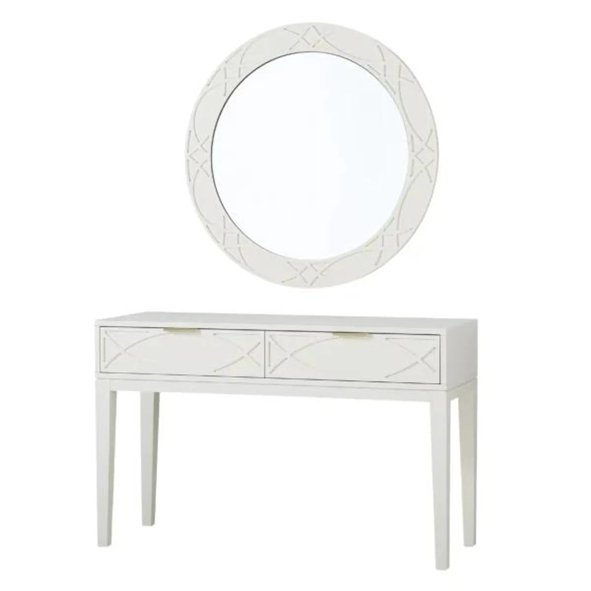 Zeina Console Table with Mirror