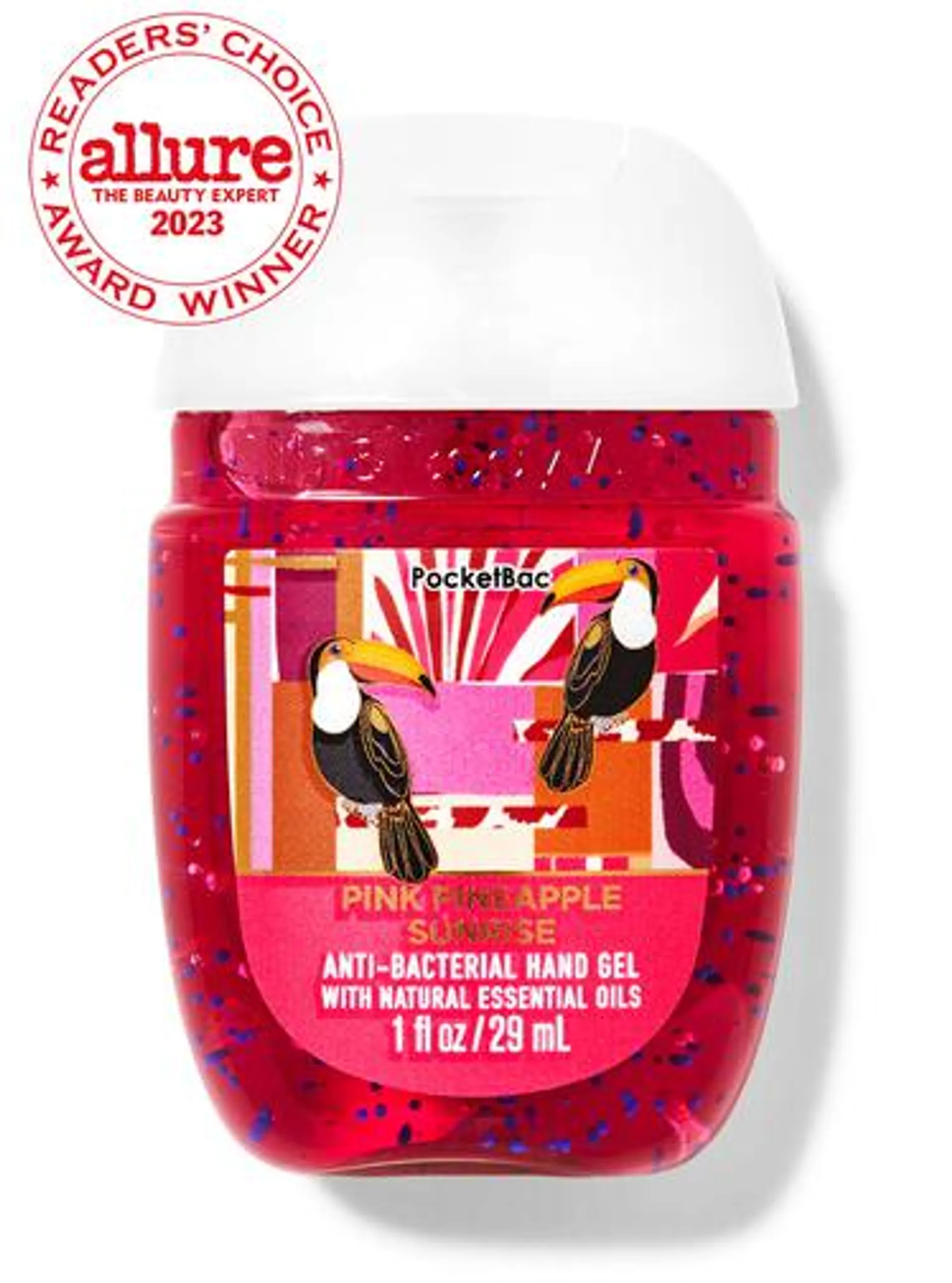 Pink Pineapple Sunrise PocketBac Hand Sanitizer