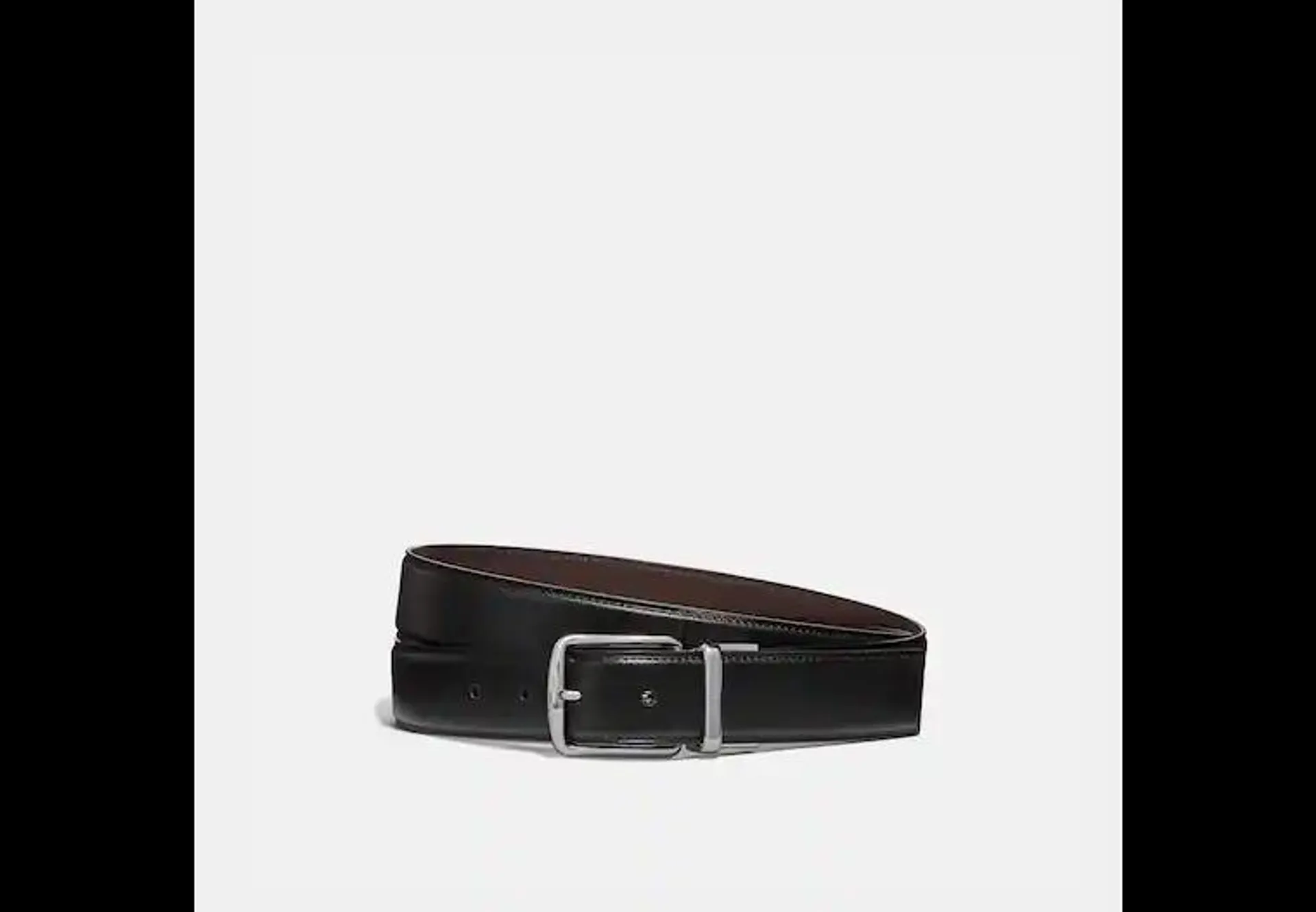 Harness Buckle Cut To Size Reversible Belt, 32 Mm