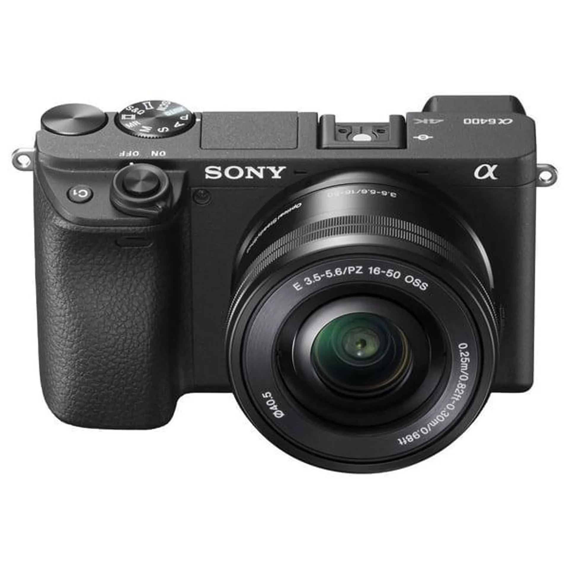 Sony Alpha a6400 Mirrorless Digital Camera Black With E 16-50mm f/3.5-5.6 OSS Lens