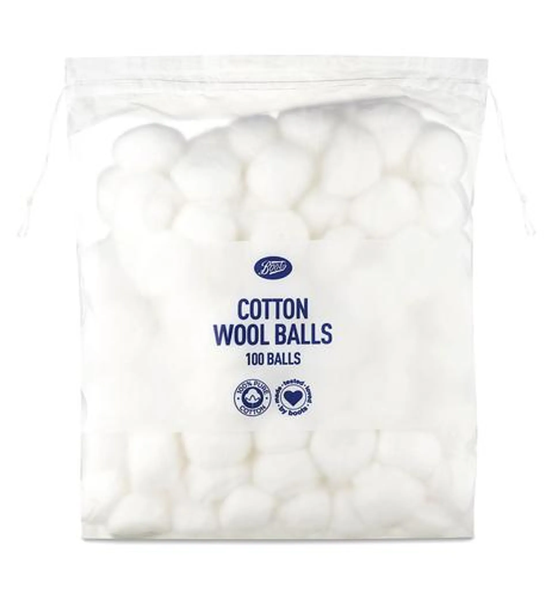 Boots Cosmetic Cotton Wool Balls x 100