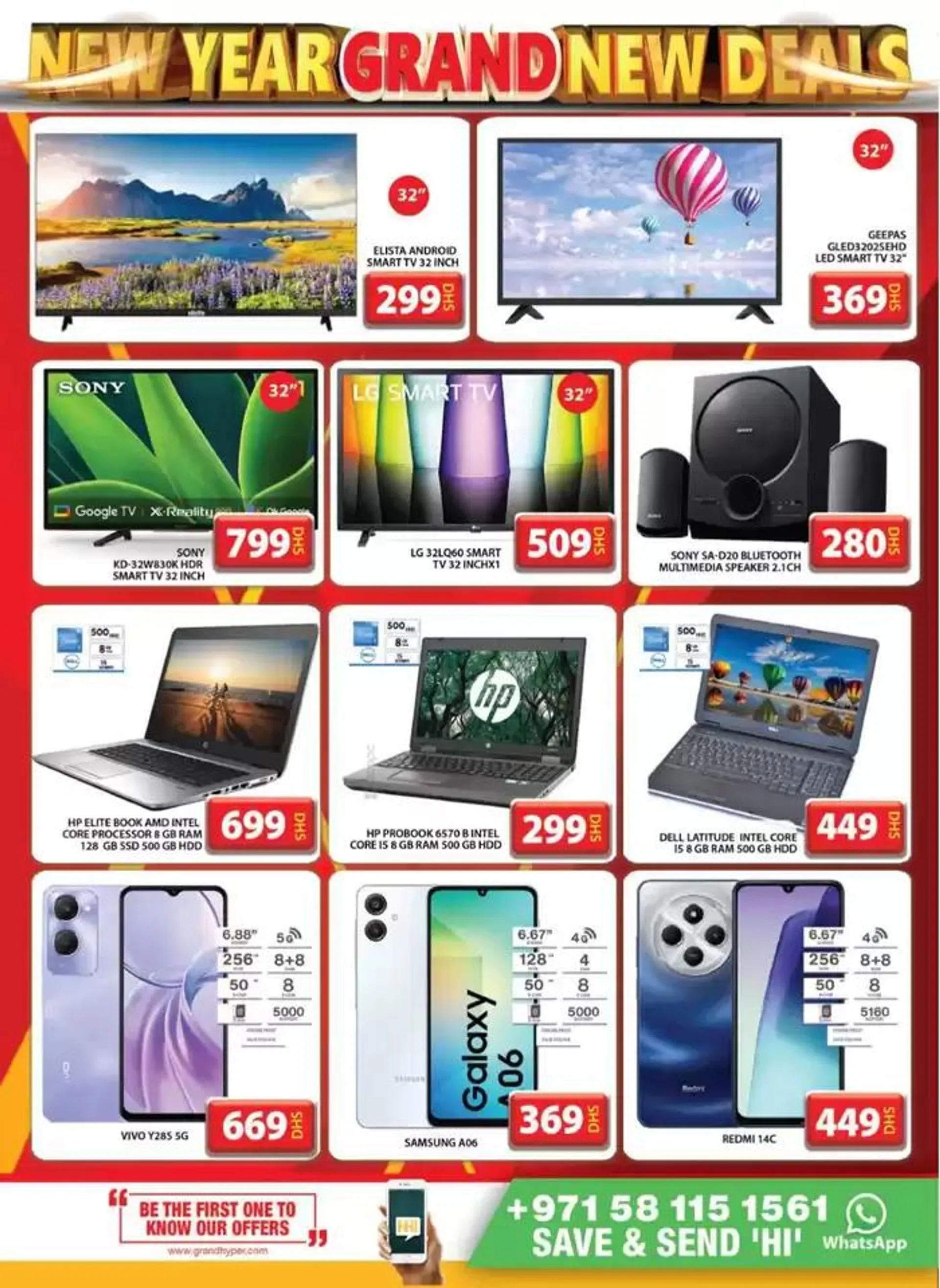 Current special promotions from 1 January to 8 January 2025 - Offers page 18