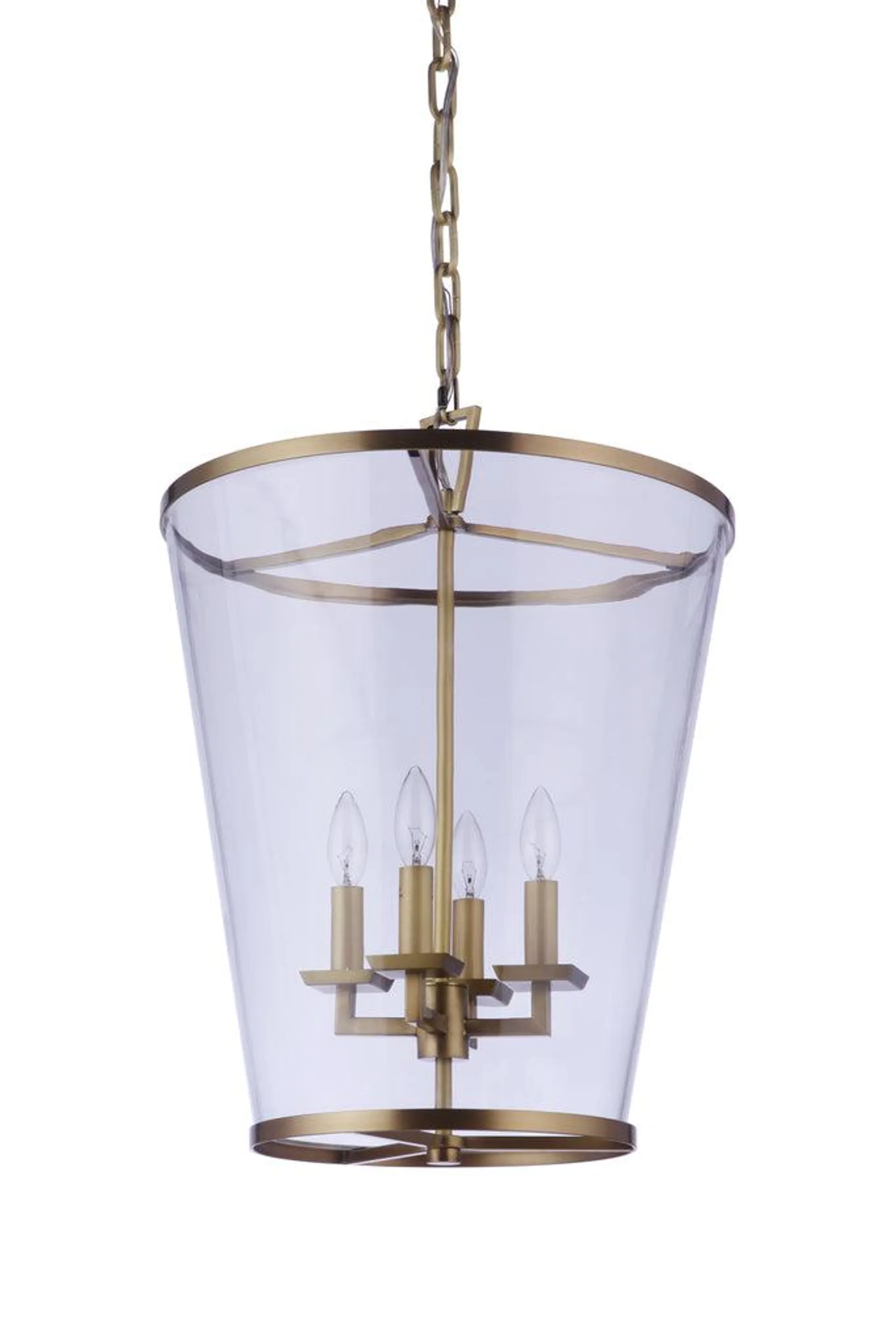 Aurelia Four Light Chandelier - Gold