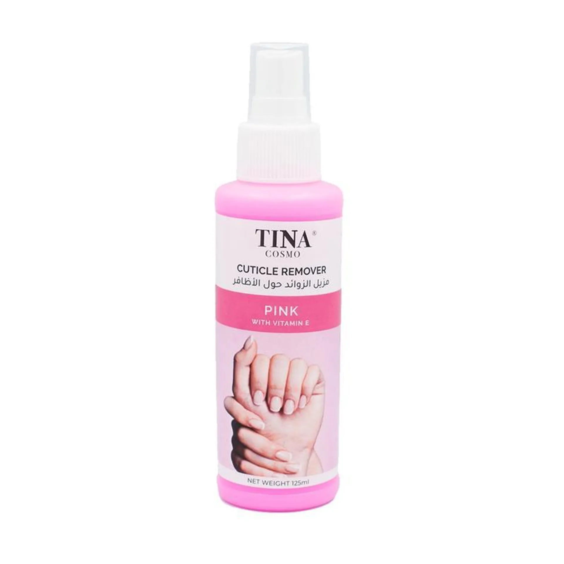 Tina Cosmo Cuticle Remover Pink 125ML