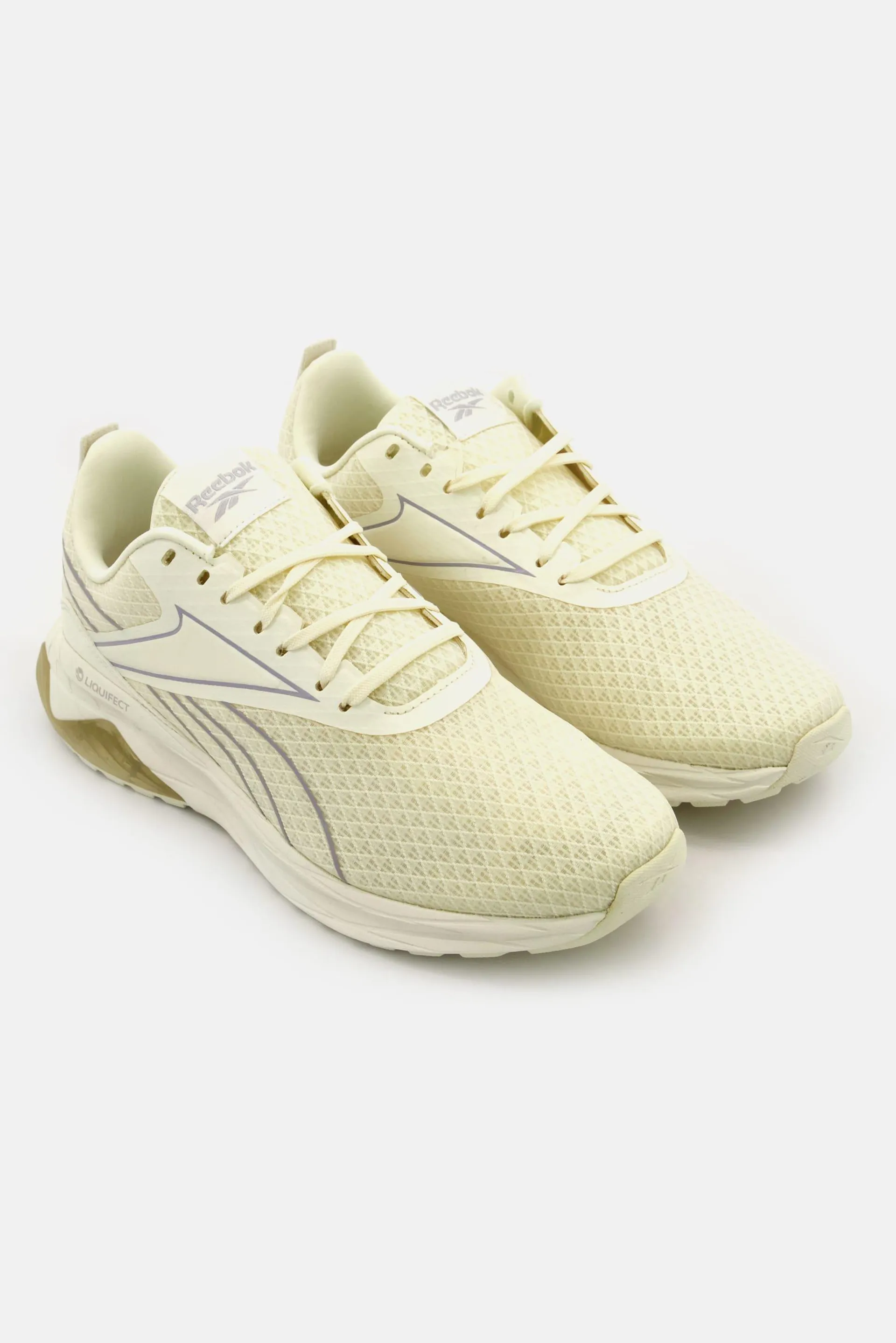 Men Liquifect 180 Lace Up Running Shoes, Cream Combo