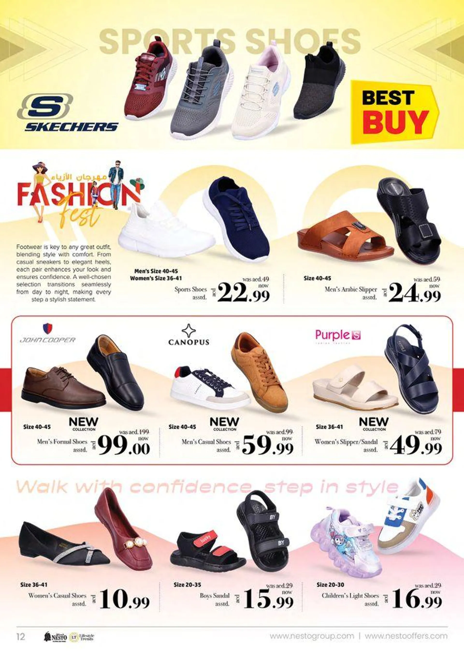 Nesto FASHION FEST from 9 September to 14 October 2024 - Offers page 12