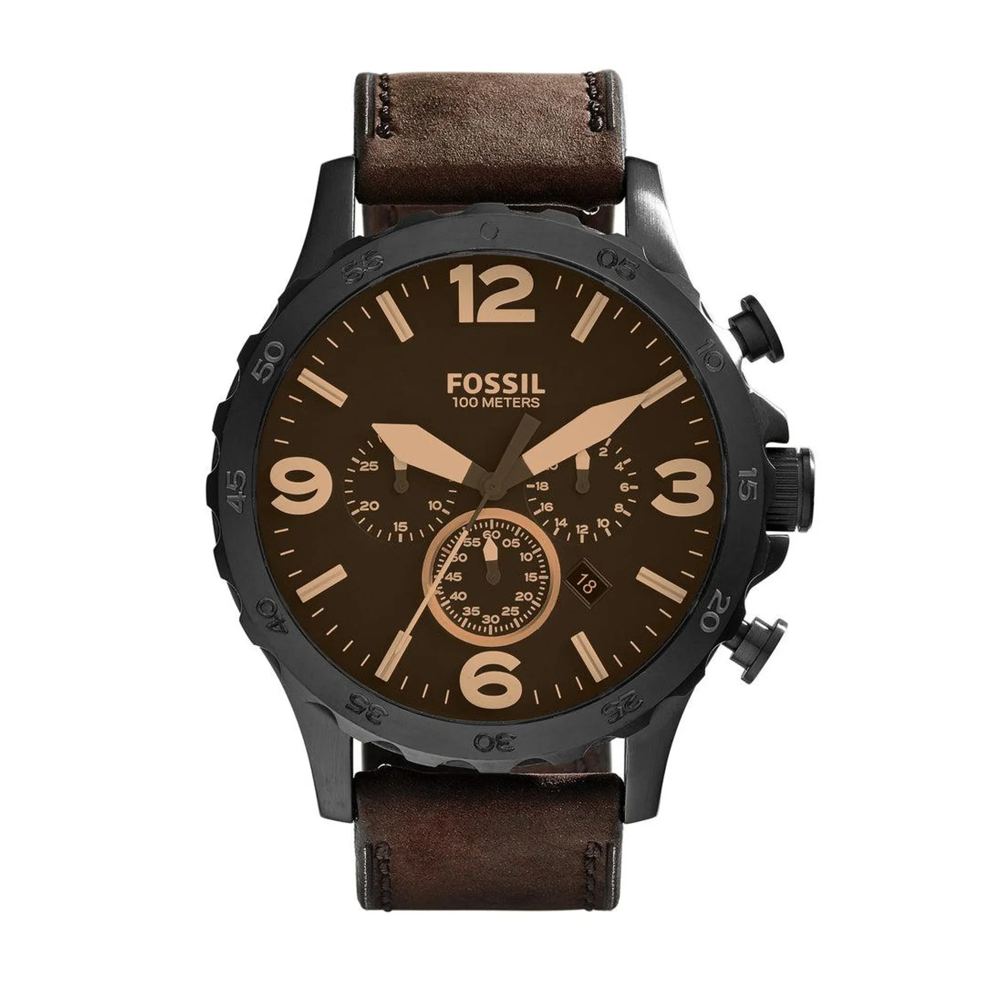 Fossil Nate Fashion Quartz Men's Watch - JR1487