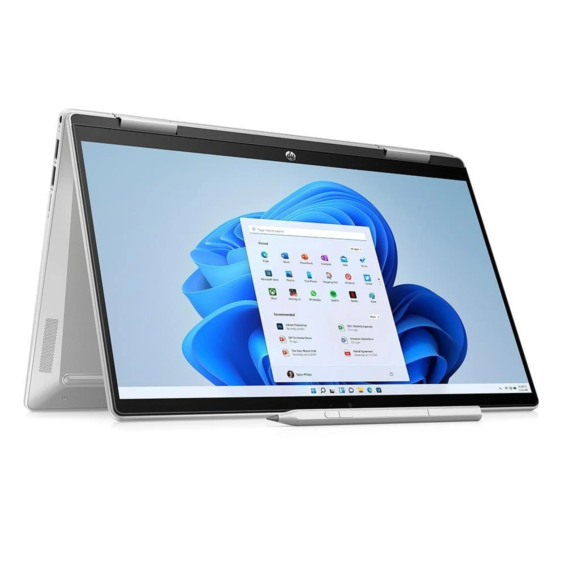 HP Pavilion x360 EK1010NE Intel Core i7-1355U 16GB RAM 1TB SSD Shared Intel Iris Xe Graphics 14" Convertible Laptop- Silver