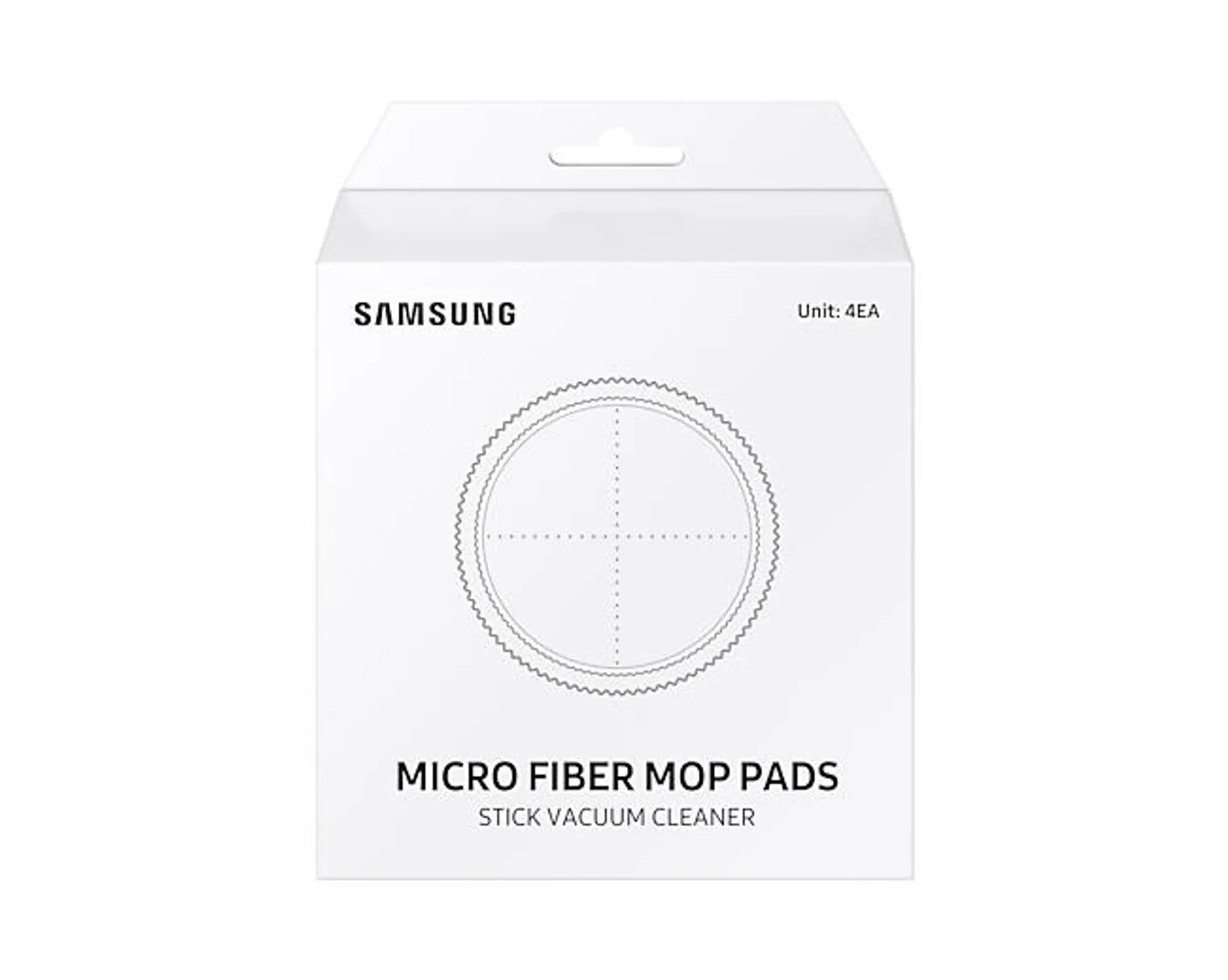 Micro Fiber Mop Pads for Spinning Sweeper in Silver