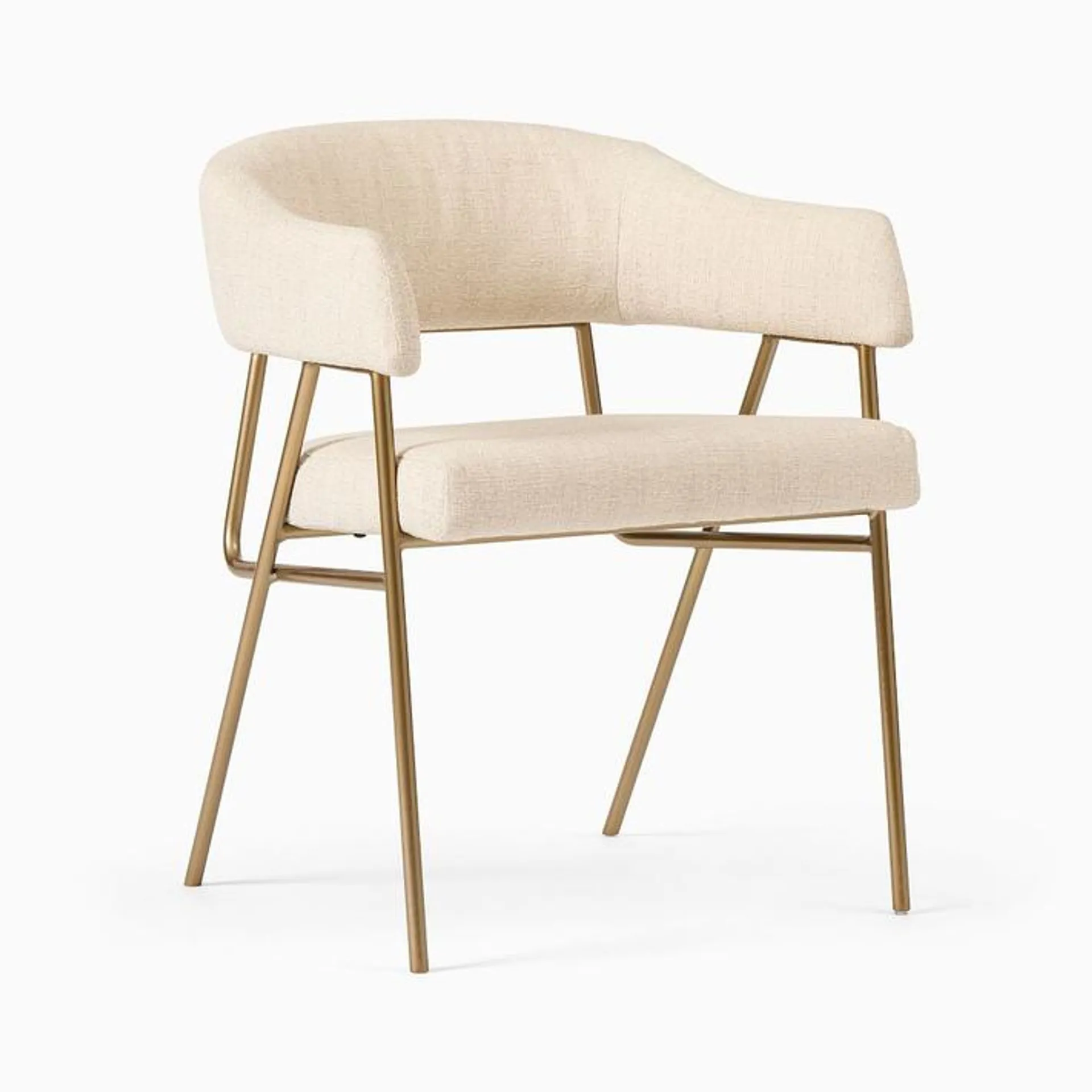 Wire Frame Dining Arm Chair