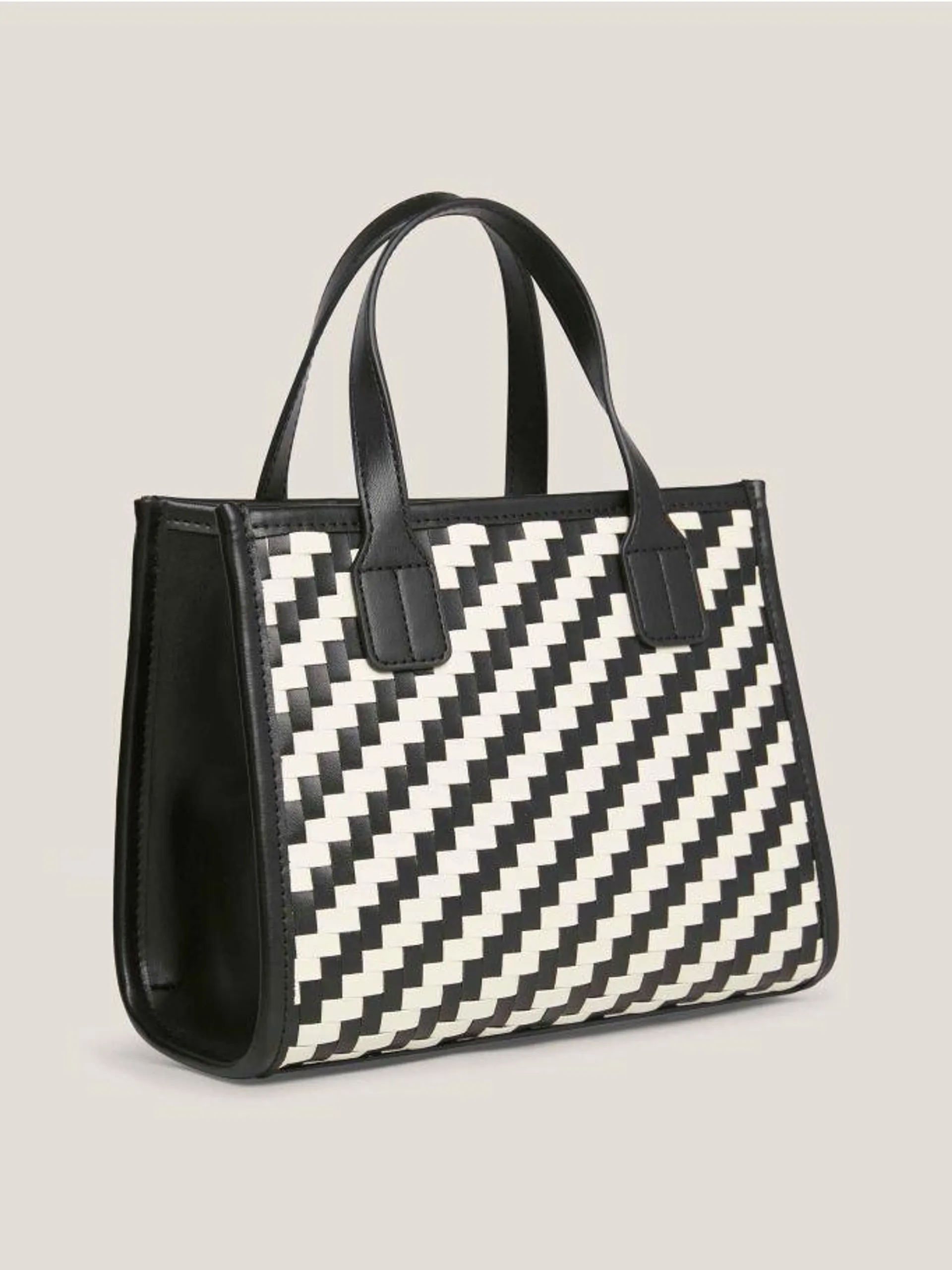 TH City Jagged Stripe Small Tote Bag