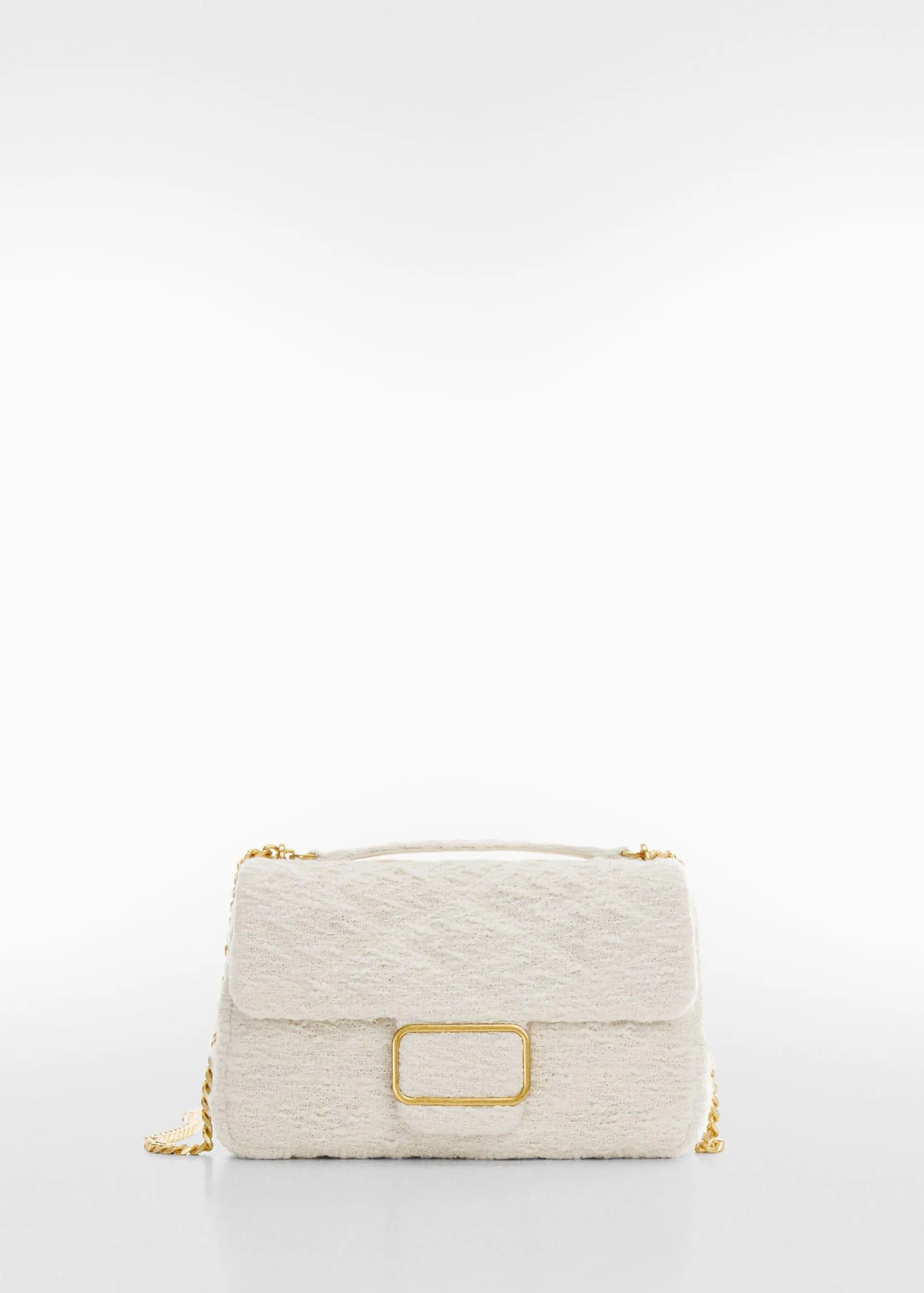 Textured chain bag