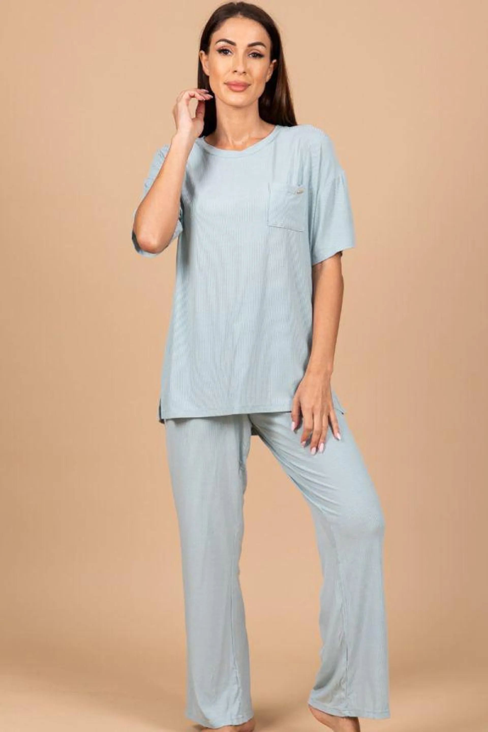 Ladies Light Green Lounge PJ