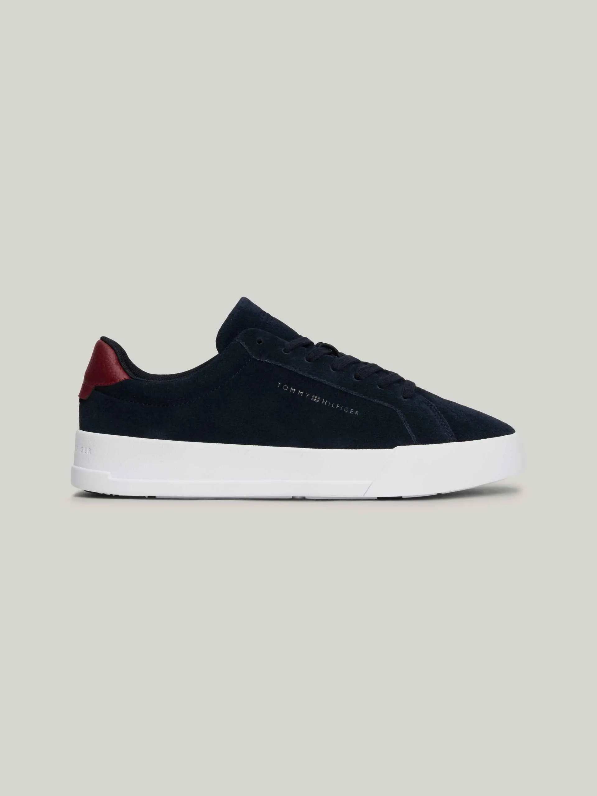 Suede Court Trainers