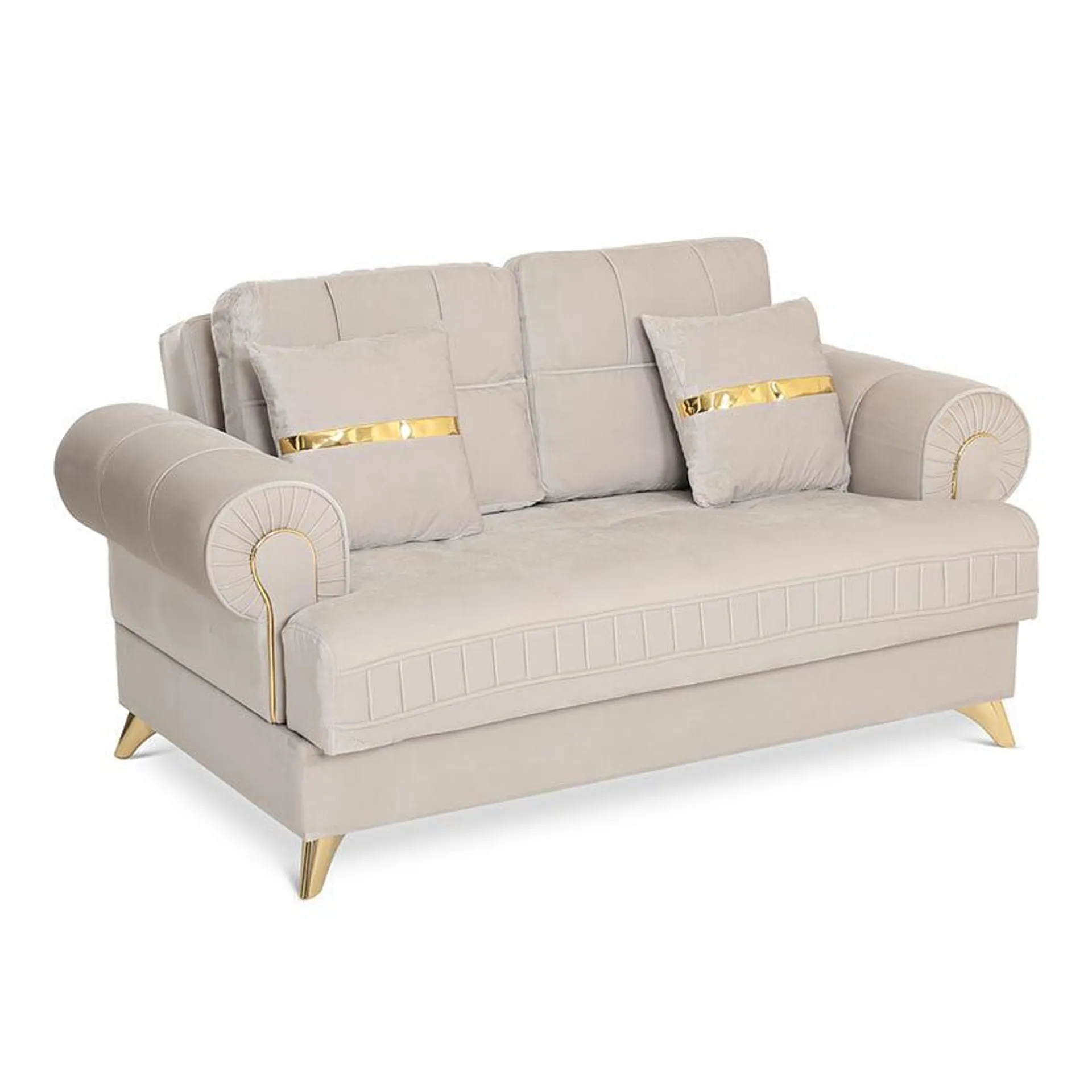 Dilara 2-Seater Sofa, Cream
