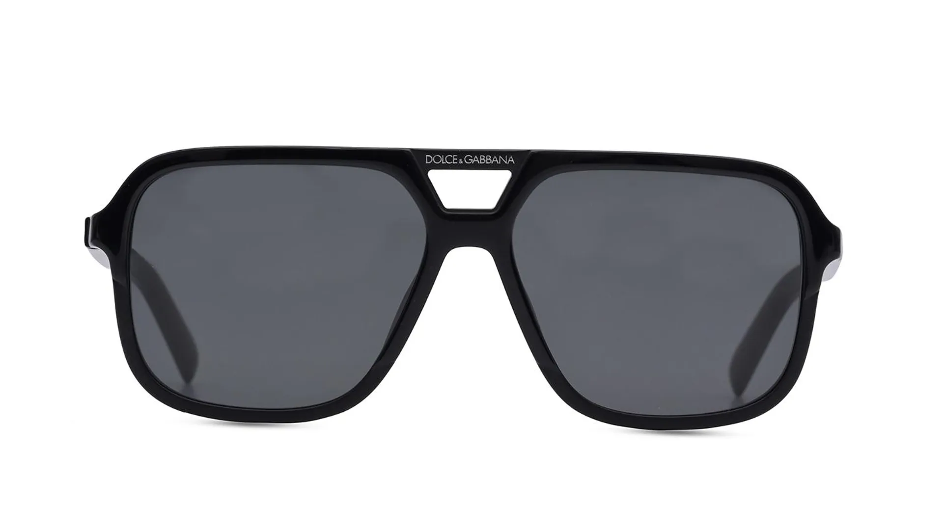 Men Square Black Sunglass