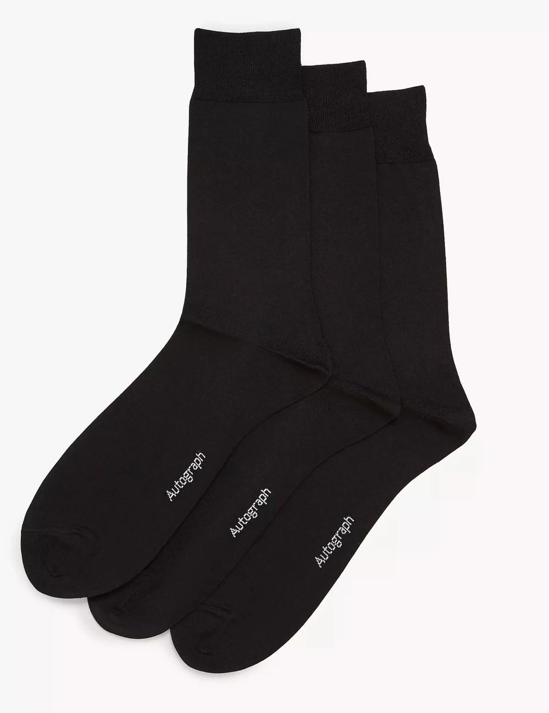 3pk Modal Pima Cotton Socks