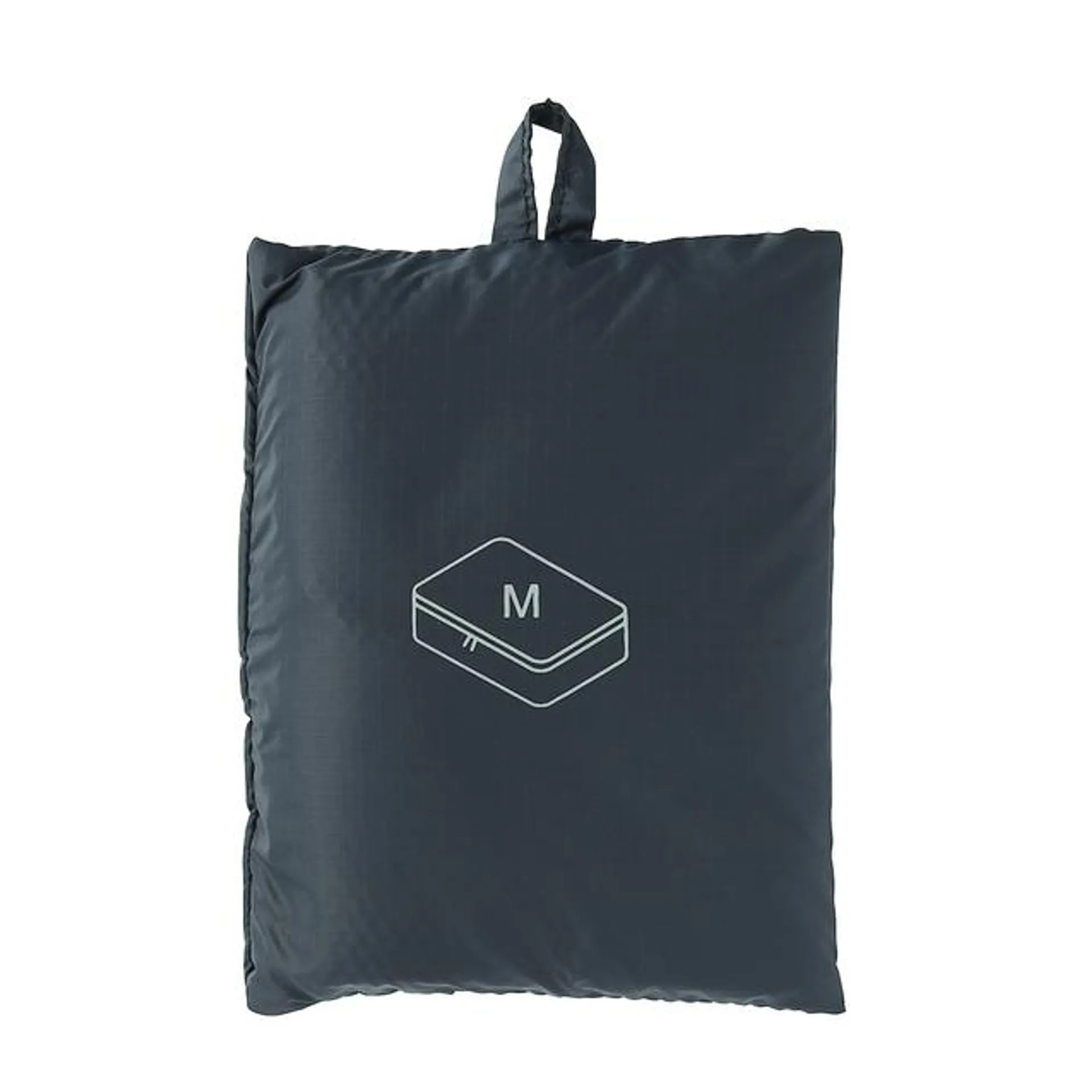 Recycled Nylon Gusset Case, W 26 x D 40 x H 10 cm, M, Black