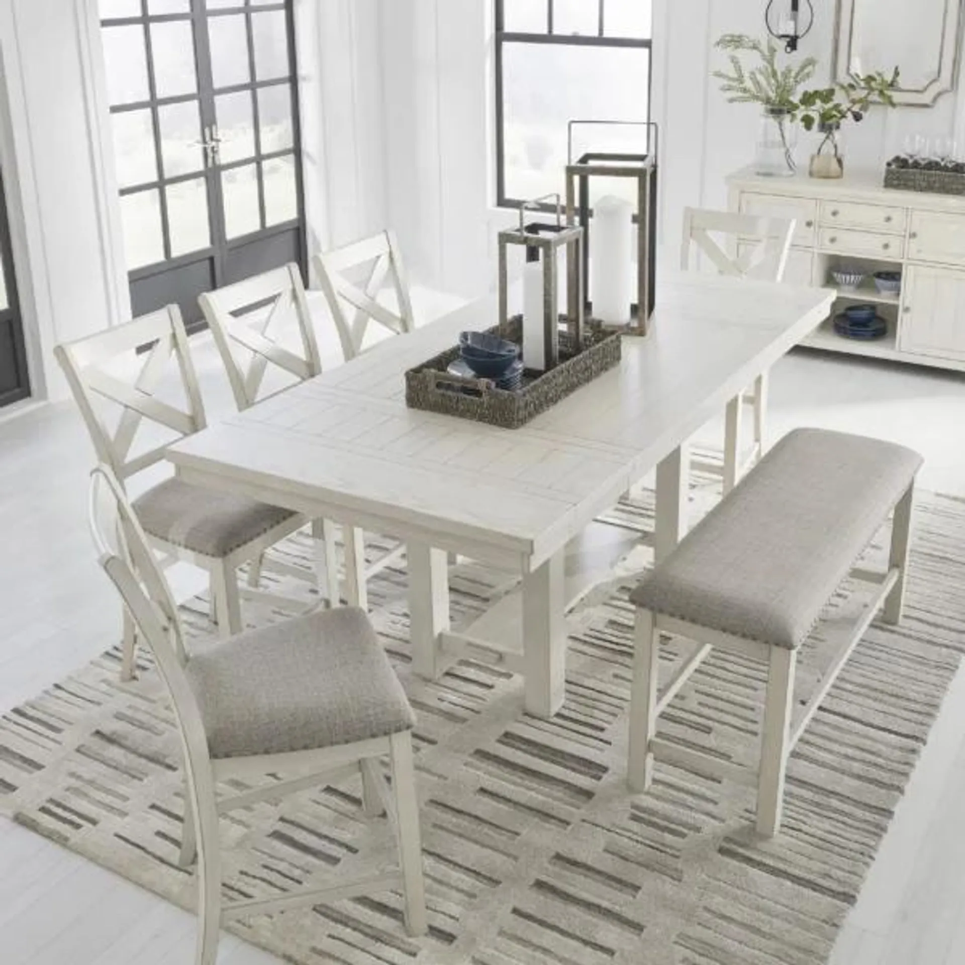 Robbinsdale 7 Pcs. Extendable Dining Counter Set