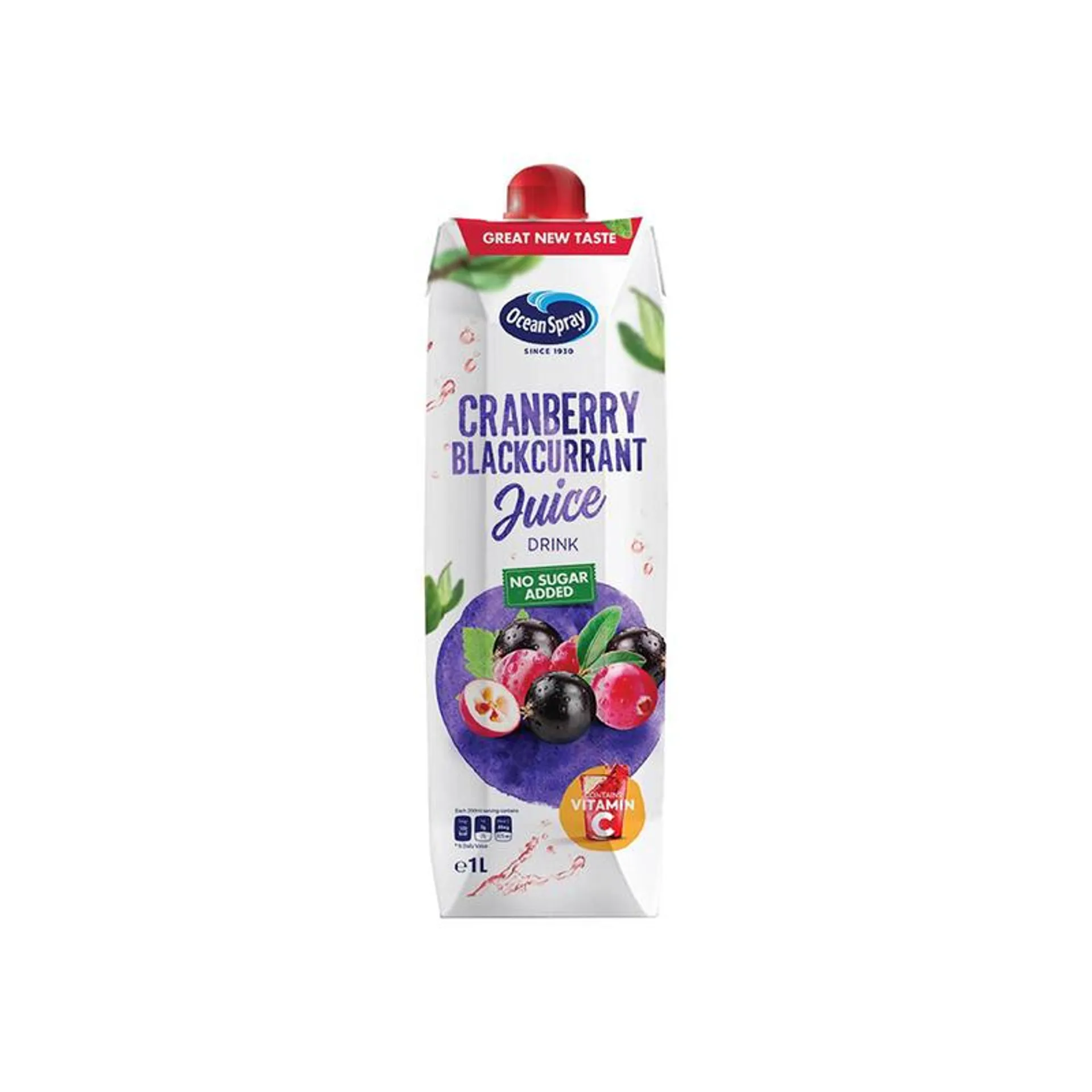 Ocean Spray Cranberry & Blackcurrant 1L
