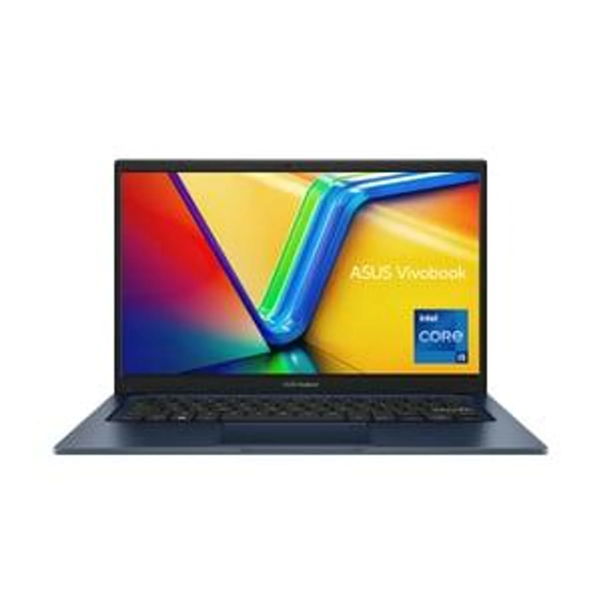 Asus Vivobook 14 (2024) Laptop – 13th Gen / Intel Core i5-1335U / 14inch FHD / 512GB SSD / 8GB RAM / Shared Intel Iris Xe Graphics / Windows 11 Home / English & Arabic Keyboard / Quiet Blue / Middle East Version – [X1404VA-NKI585WU]