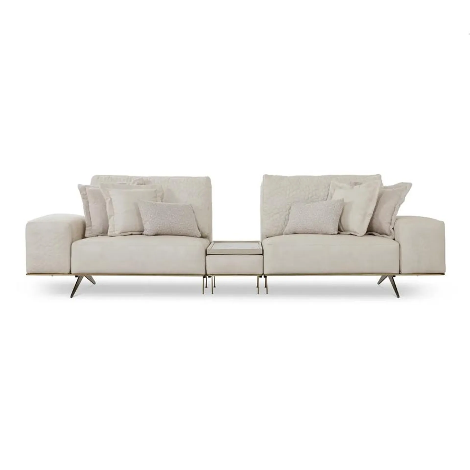 Lugano 3-Seater Sofa, Cream