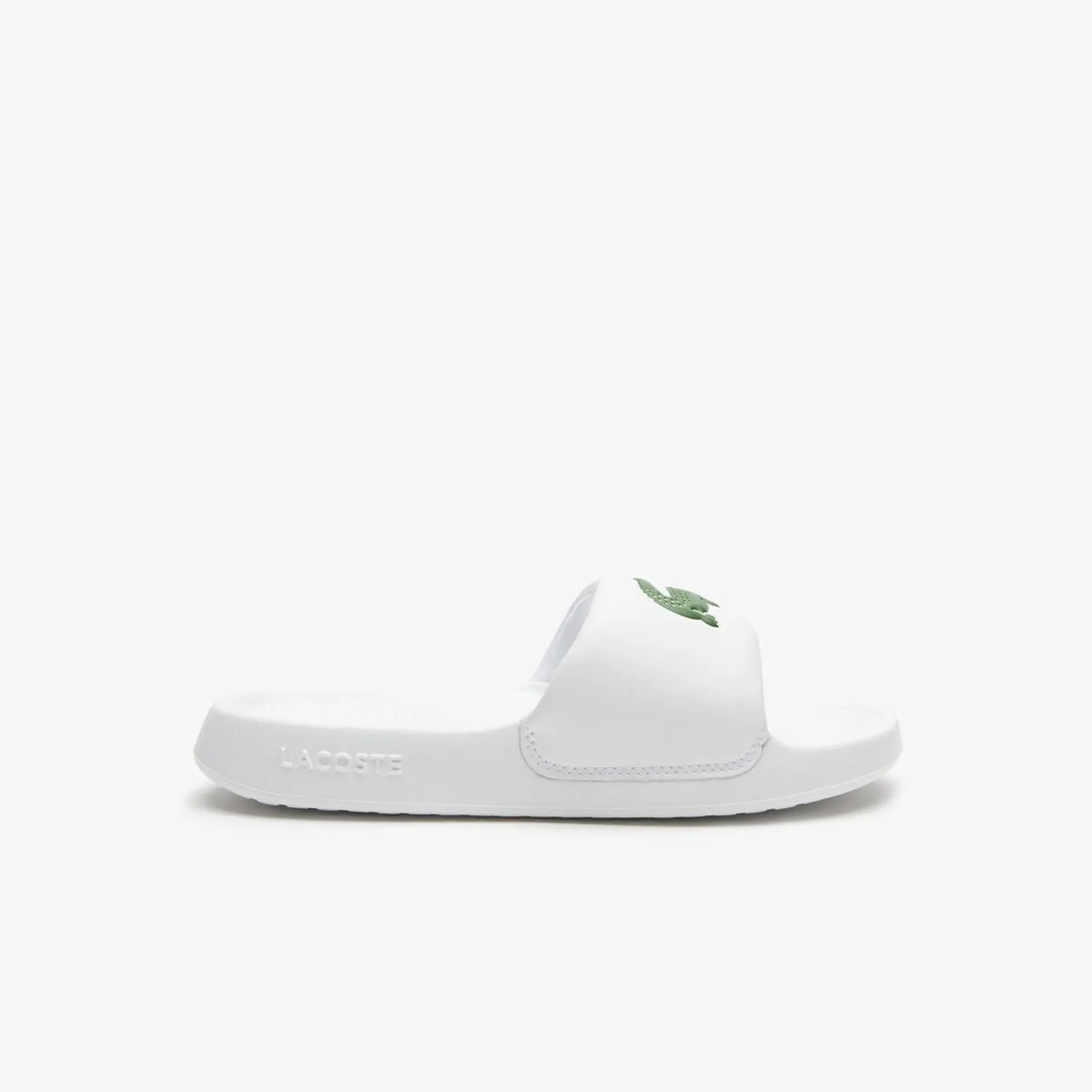 Women's Lacoste Croco 1.0 Synthetic Slides