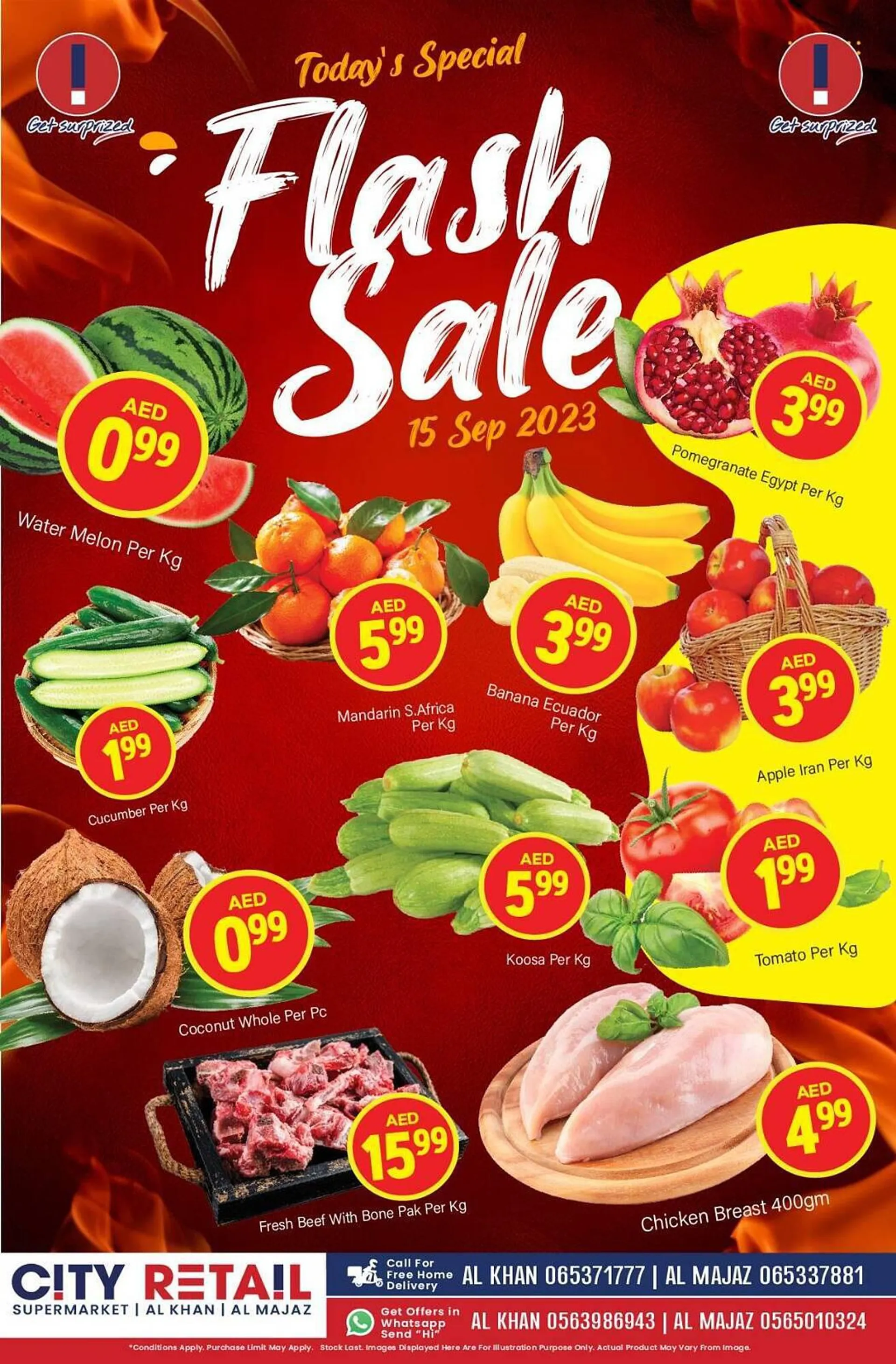 City Retail Supermarket catalogue from 15 September to 21 September 2023 - Offers page 1