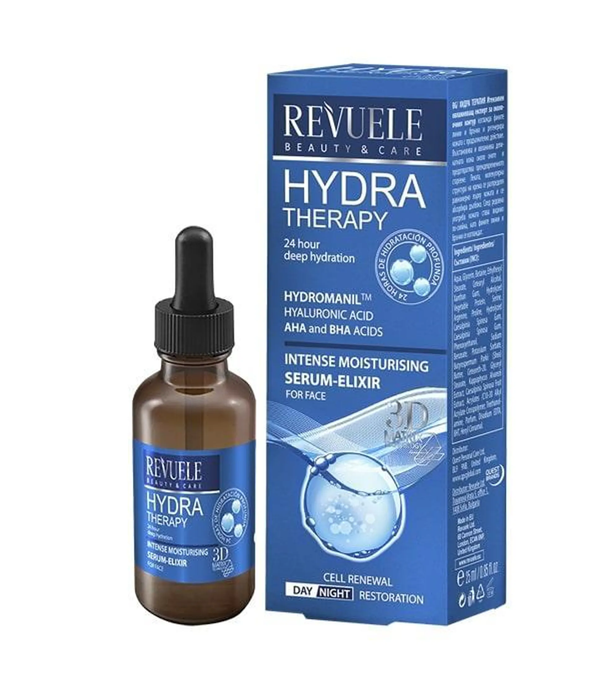 REVUELE Hydra Therapy Intense Moisturising Serum-Elixir 25 ml