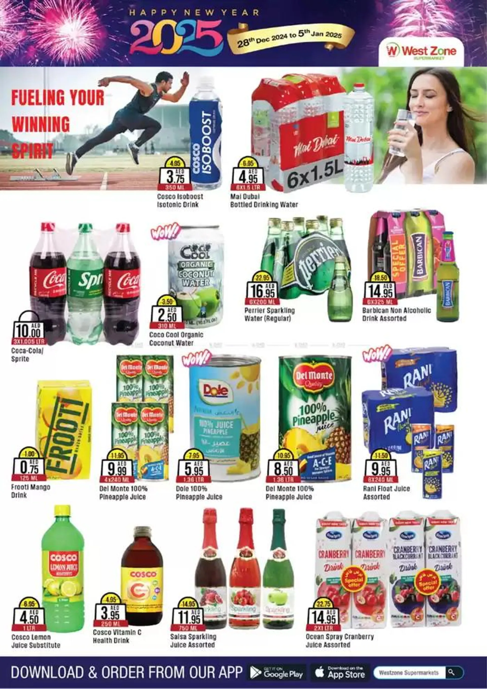 West Zone Supermarket catalogue from 29 December to 12 January 2025 - Offers page 28