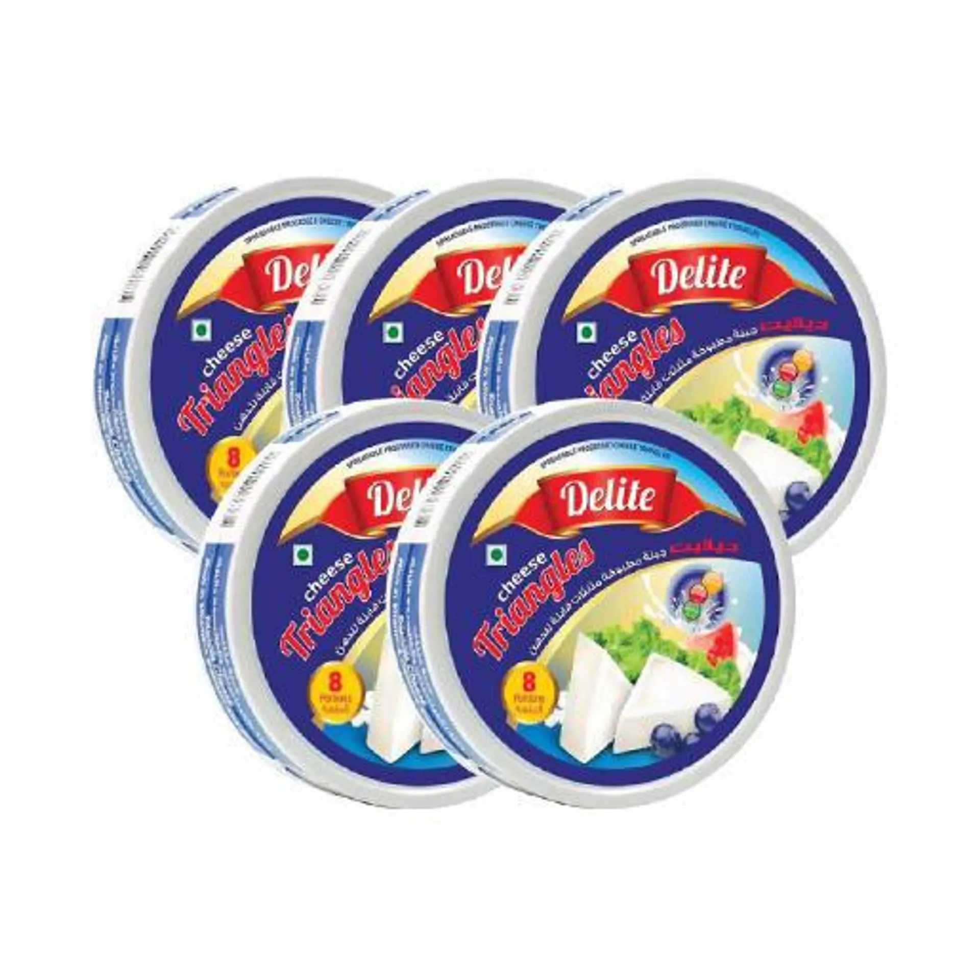 Delight Triangle Cheese 5pc x 120gm