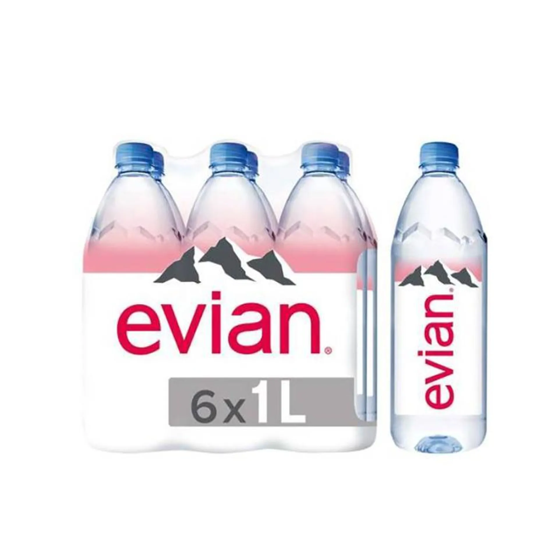 Evian Sunrise PET 1Lx6