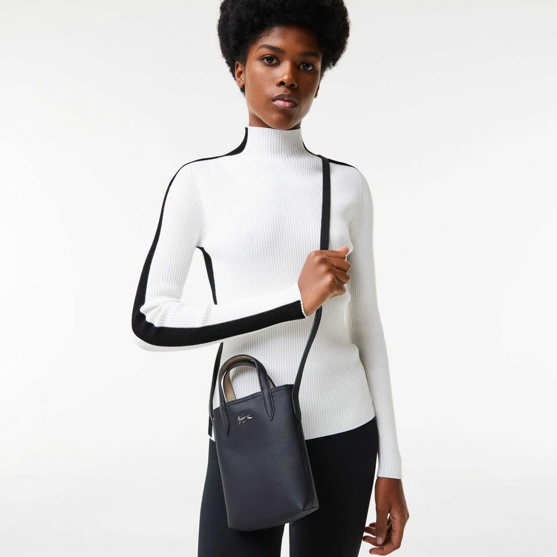 Women's Anna Signature Petit Pique Reversible Shoulder Bag