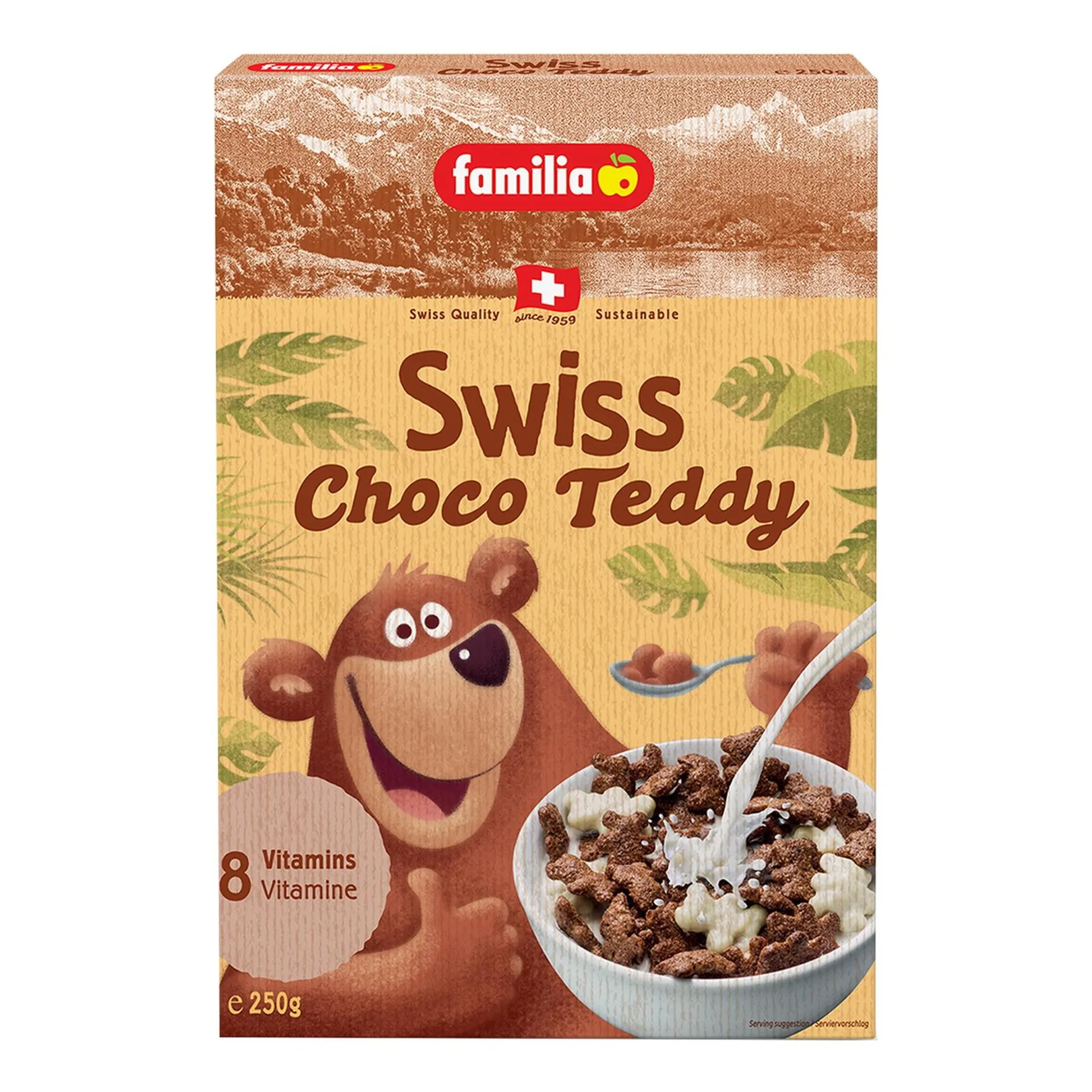 Familia Swiss Choco Teddy Cereal 250 g