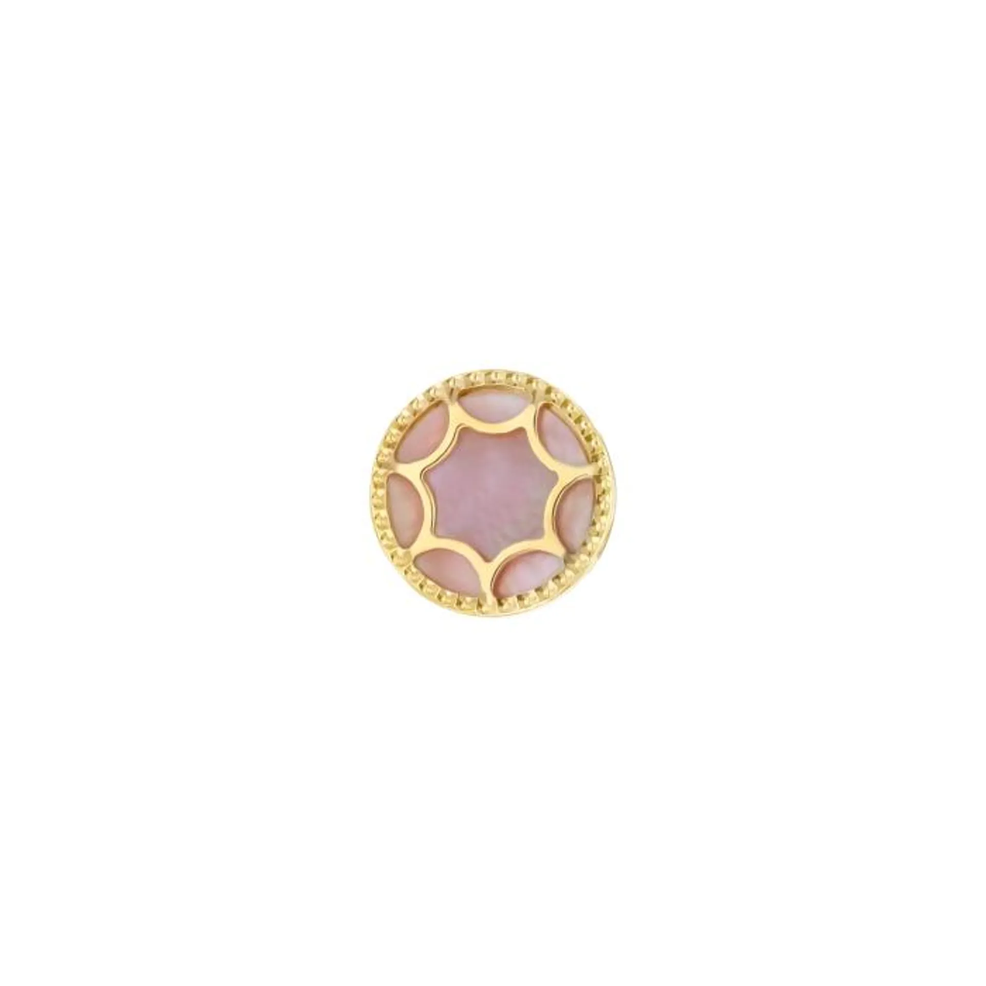 Amelia Roma Large Stud Earrings in 18K Yellow Gold