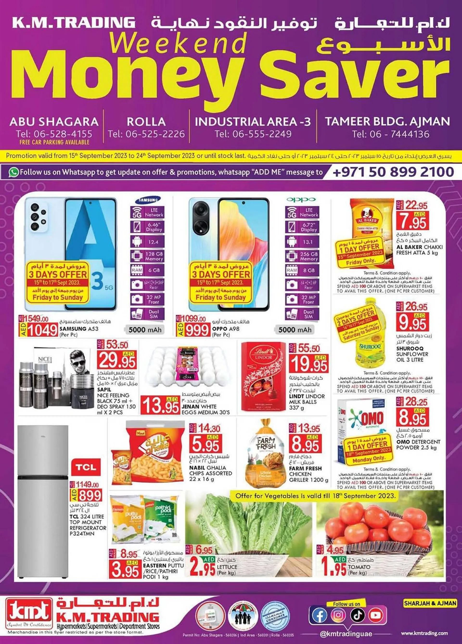 KM Trading catalogue from 15 September to 24 September 2023 - Offers page 1