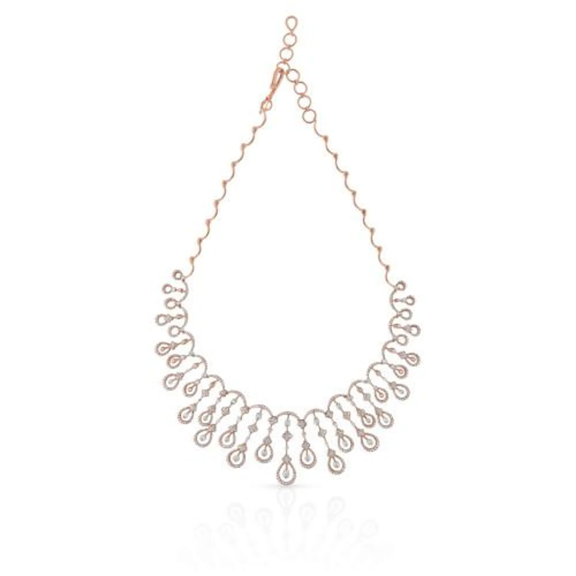 Mine Diamond Necklace NKALR10063