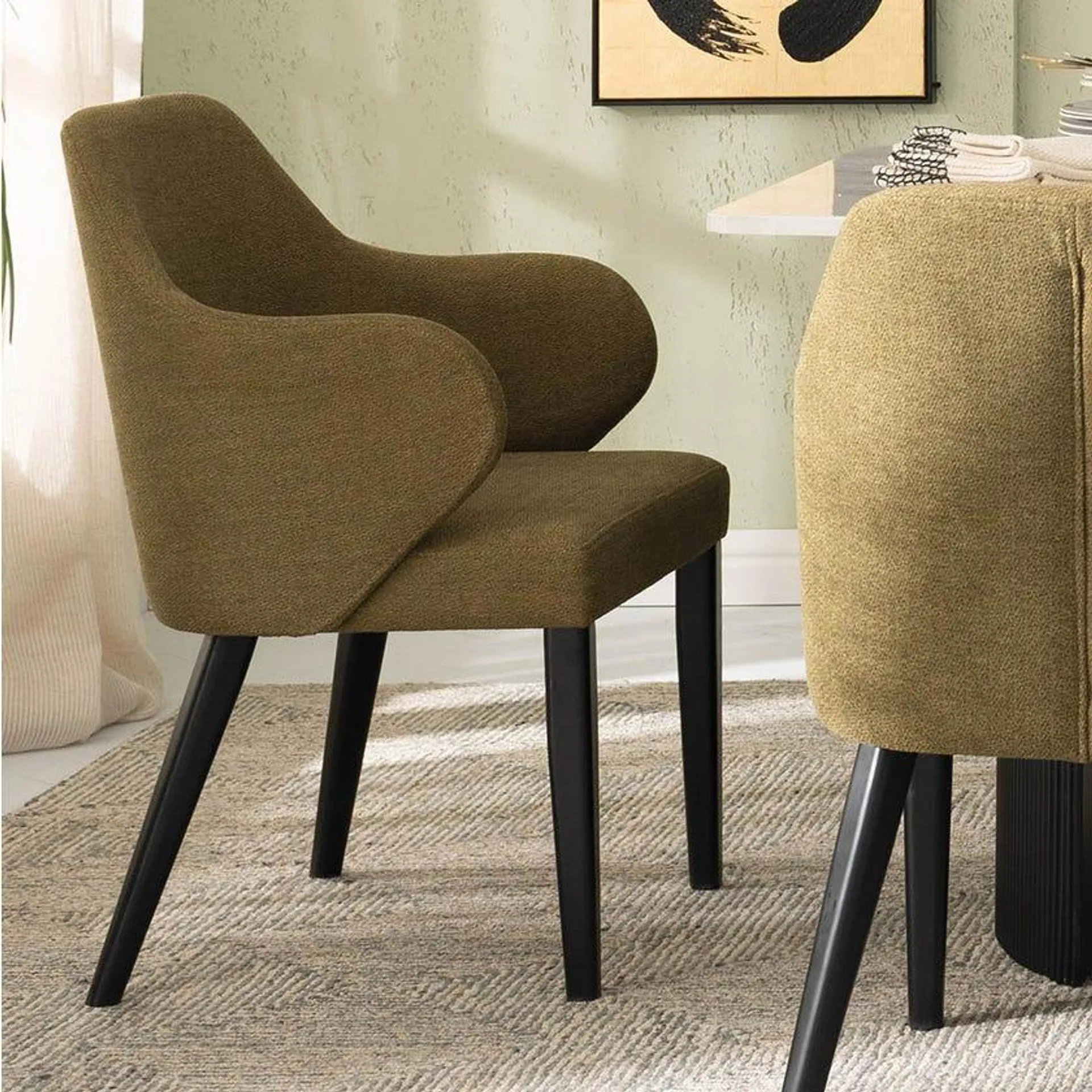 Calvin Dining Chair, Green