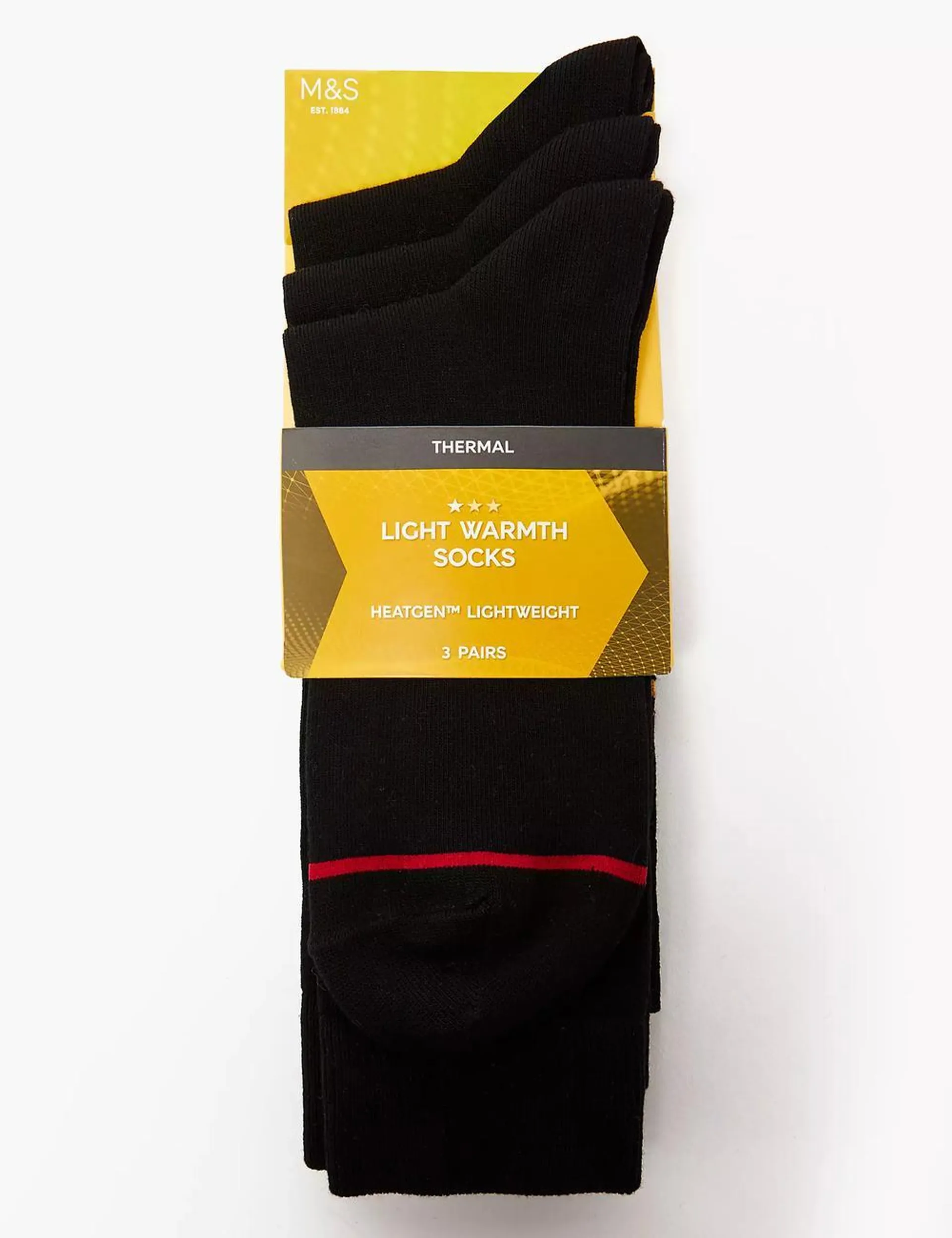 3pk Heatgen™ Light Thermal Socks