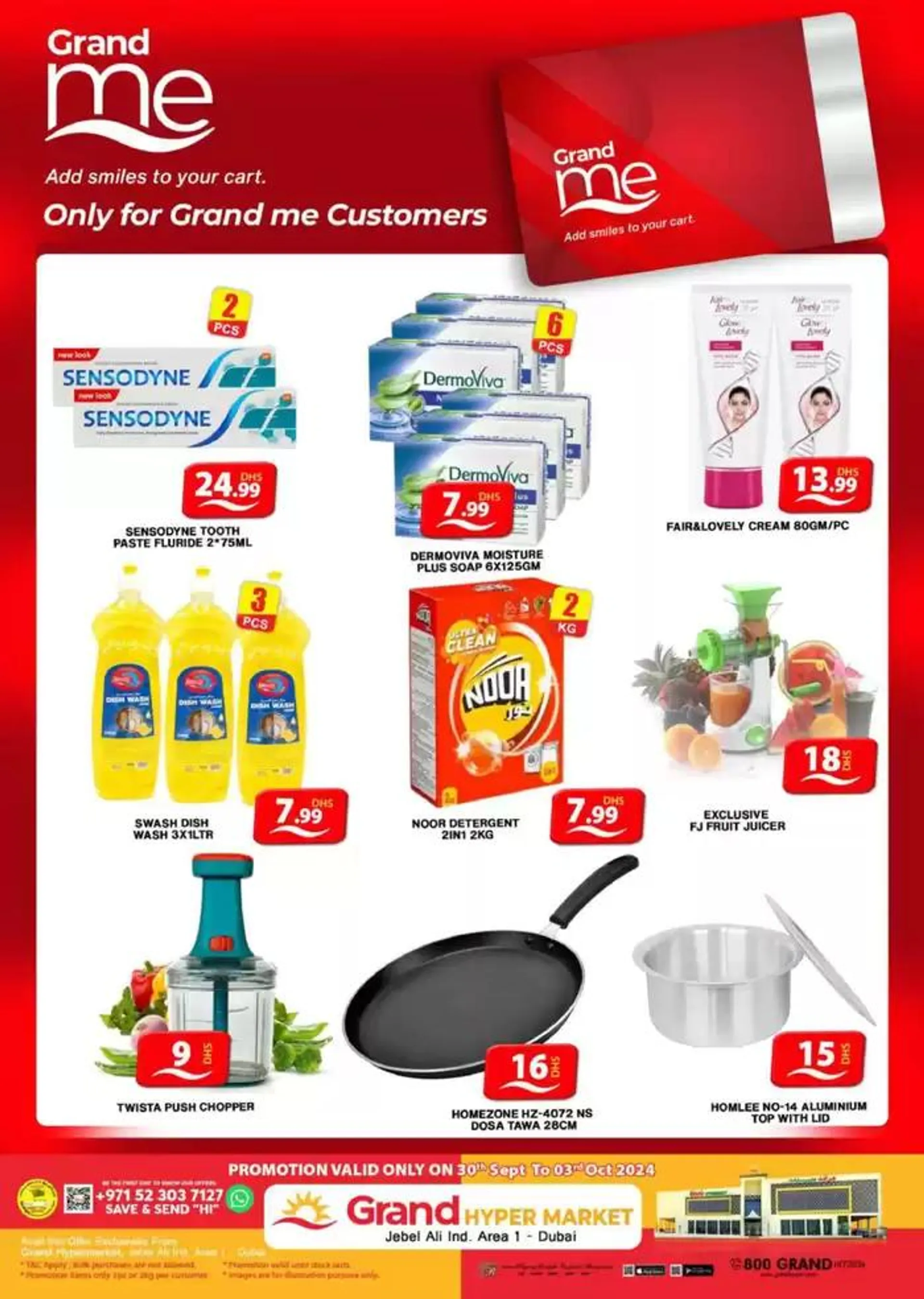 Grand Me Deals - Grand Hypermarket Jebel Ali from 30 September to 3 October 2024 - Offers page 2