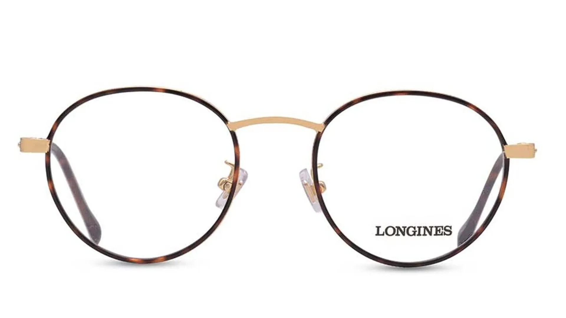 Men Round Dark Havana Eyeglass