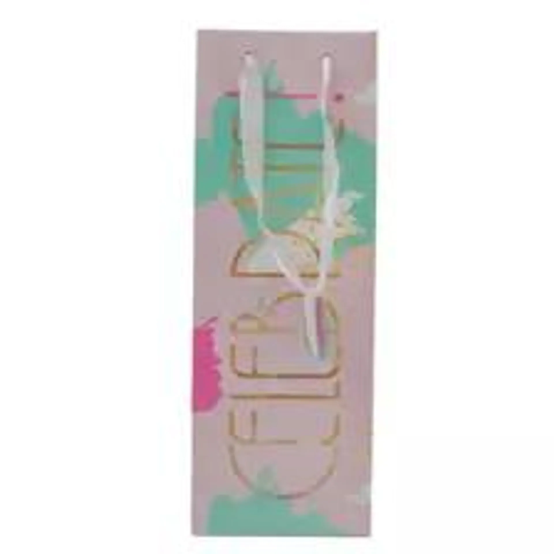 Celebration Party Paper Bag with Ribbon Handle - Pink
