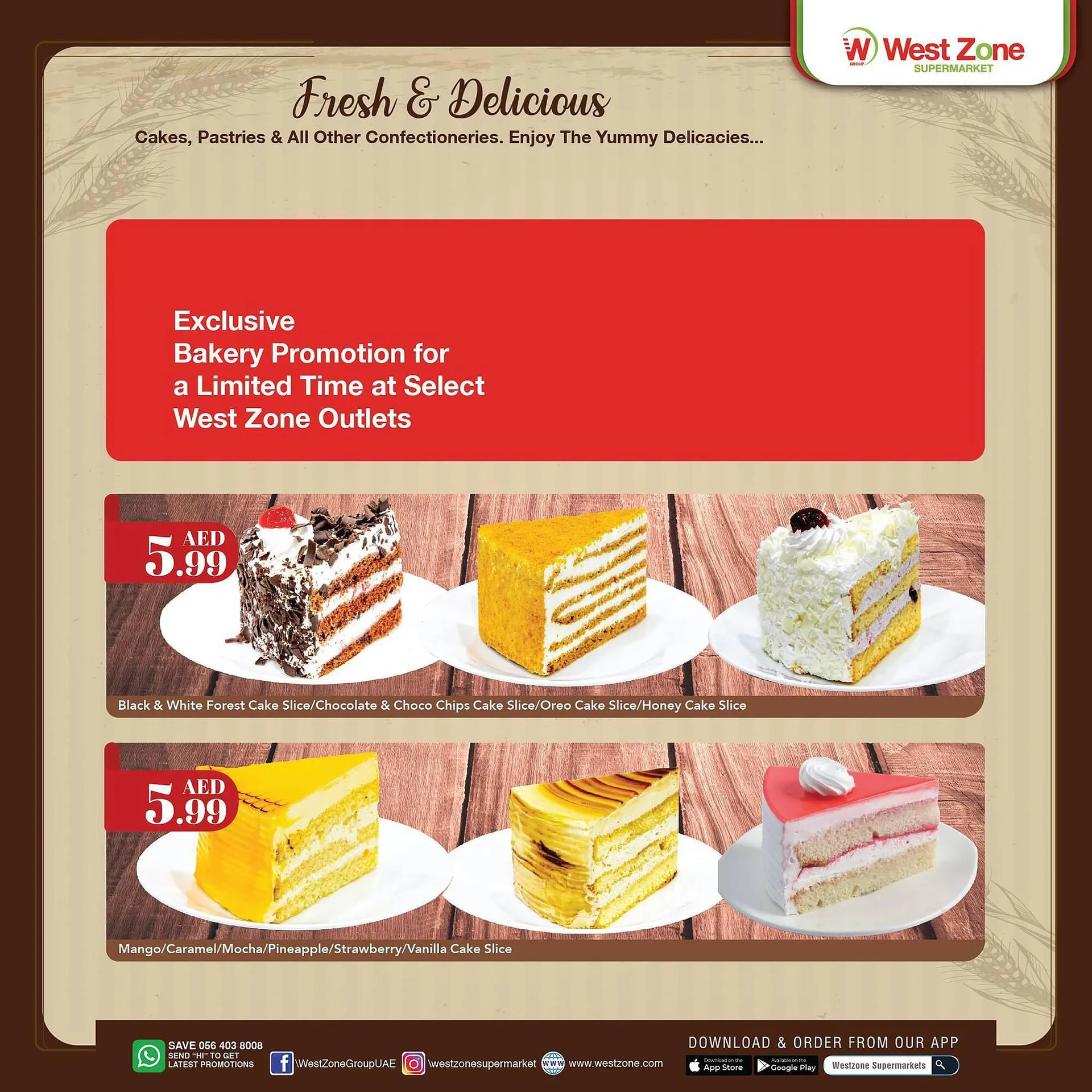 West Zone Supermarket catalogue from 18 September to 24 September 2023 - Offers page 1