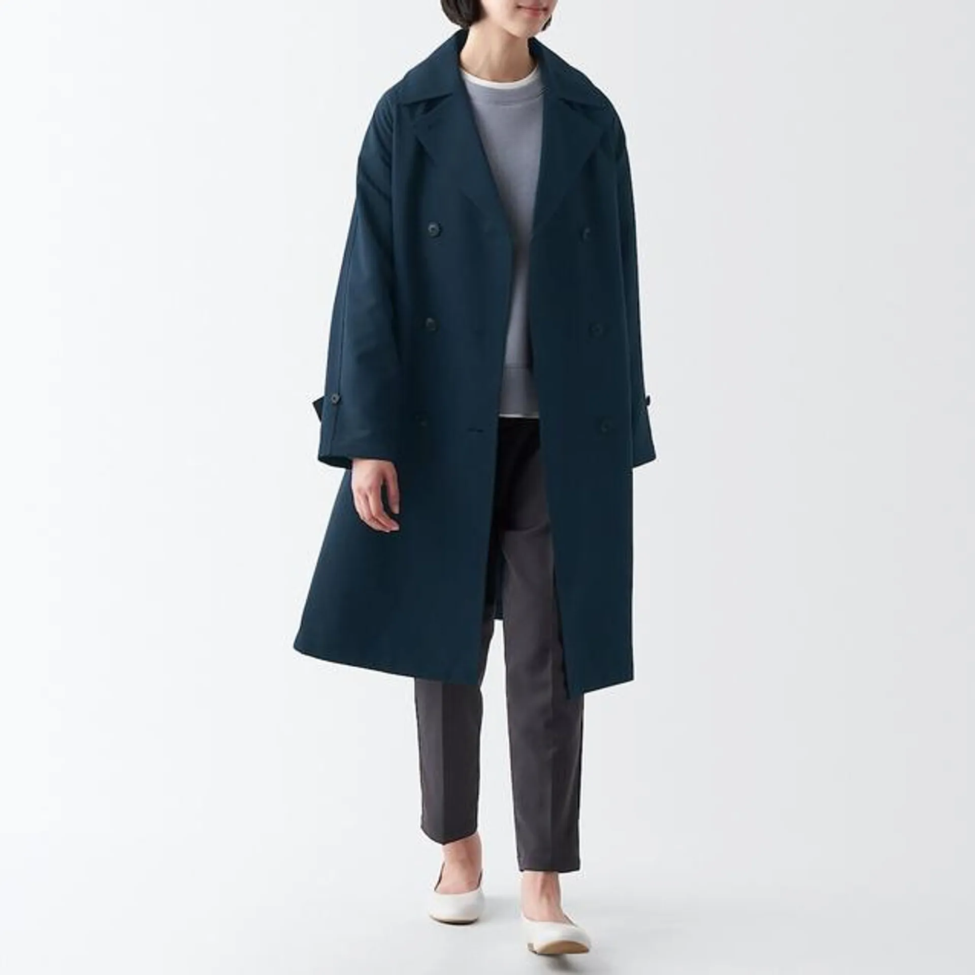 Water Repellent Trench Coat