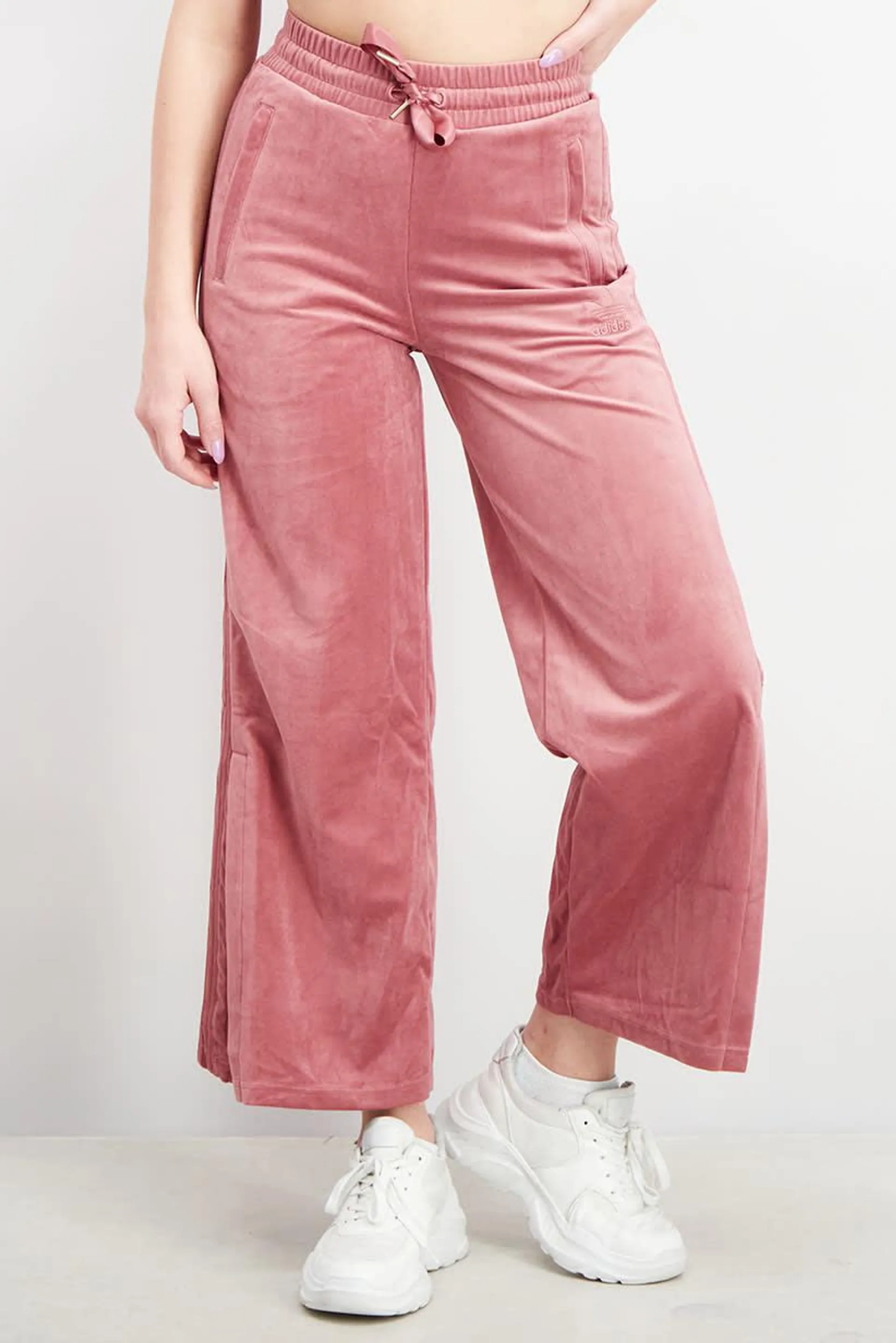 Women Sportswear Fit Training Track Pants, Old Rose