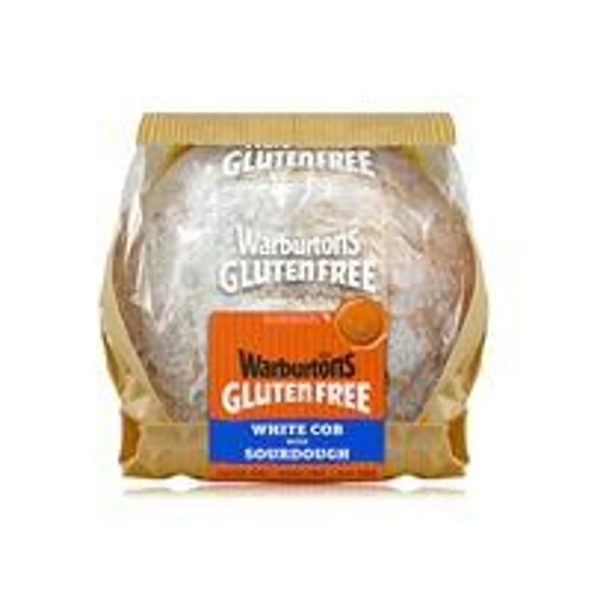 Warburtons Gluten Free white cob with sourdough 400g​