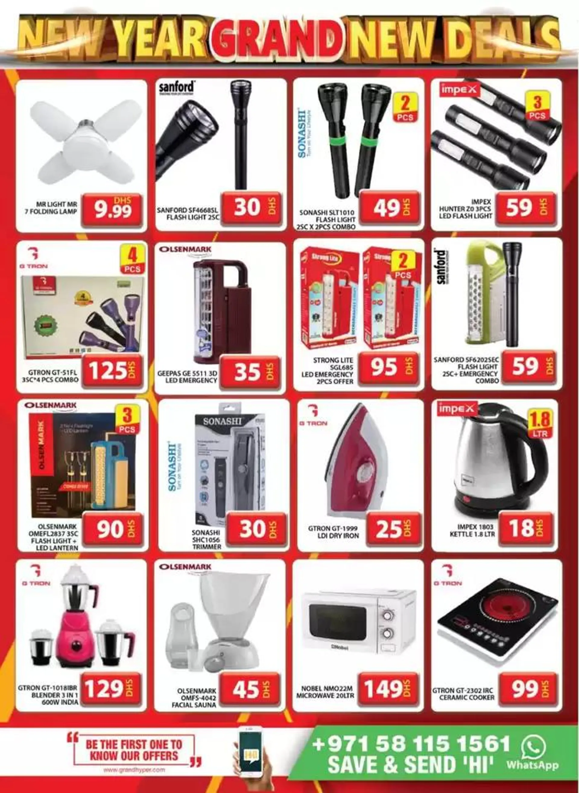 Current special promotions from 1 January to 8 January 2025 - Offers page 16