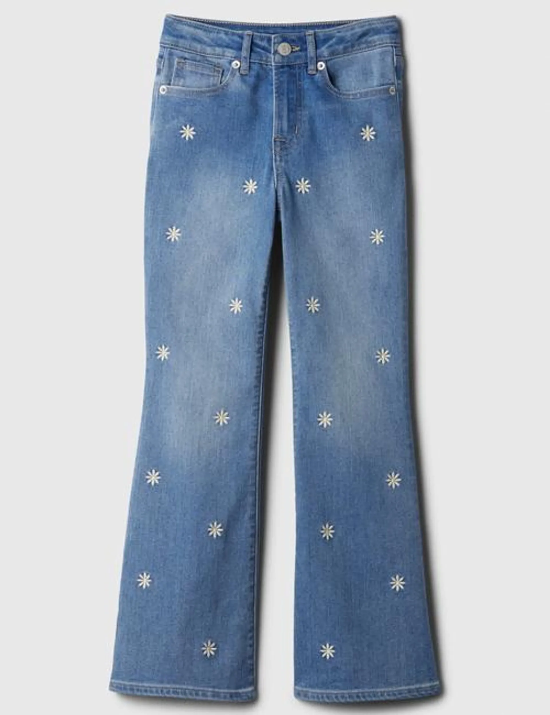 Kids High Rise '70s Flare Jeans